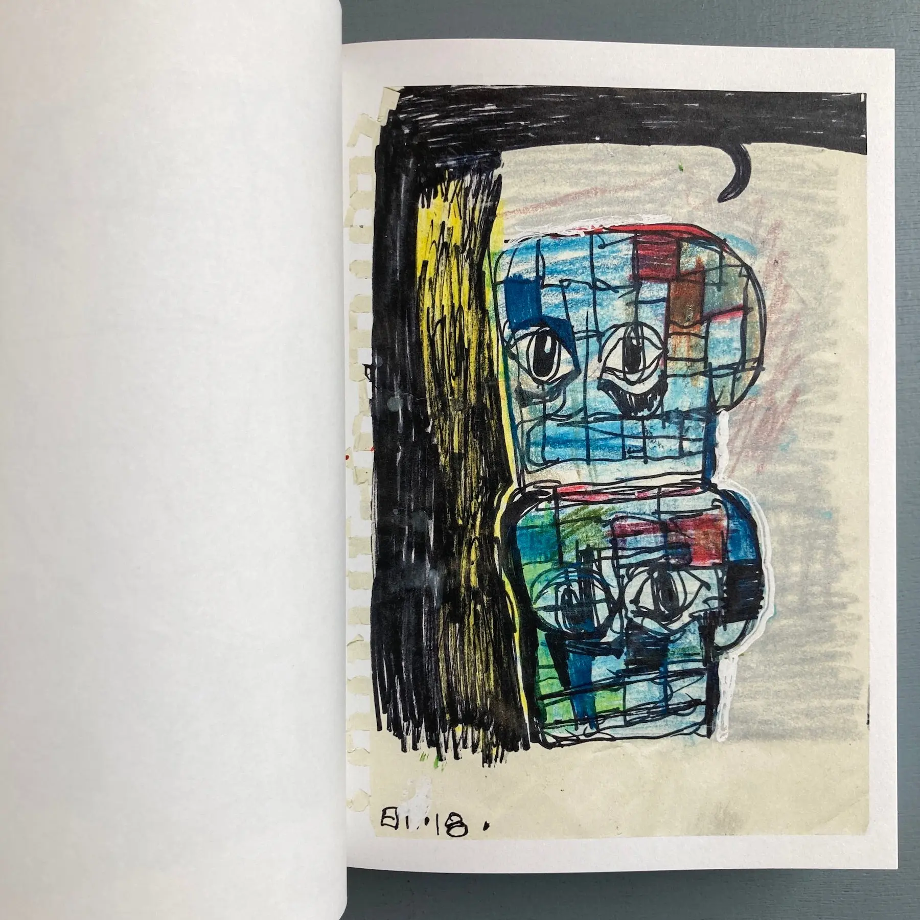 Eddie Martinez - More Drawings - Triangle Books 2023 - Image 4