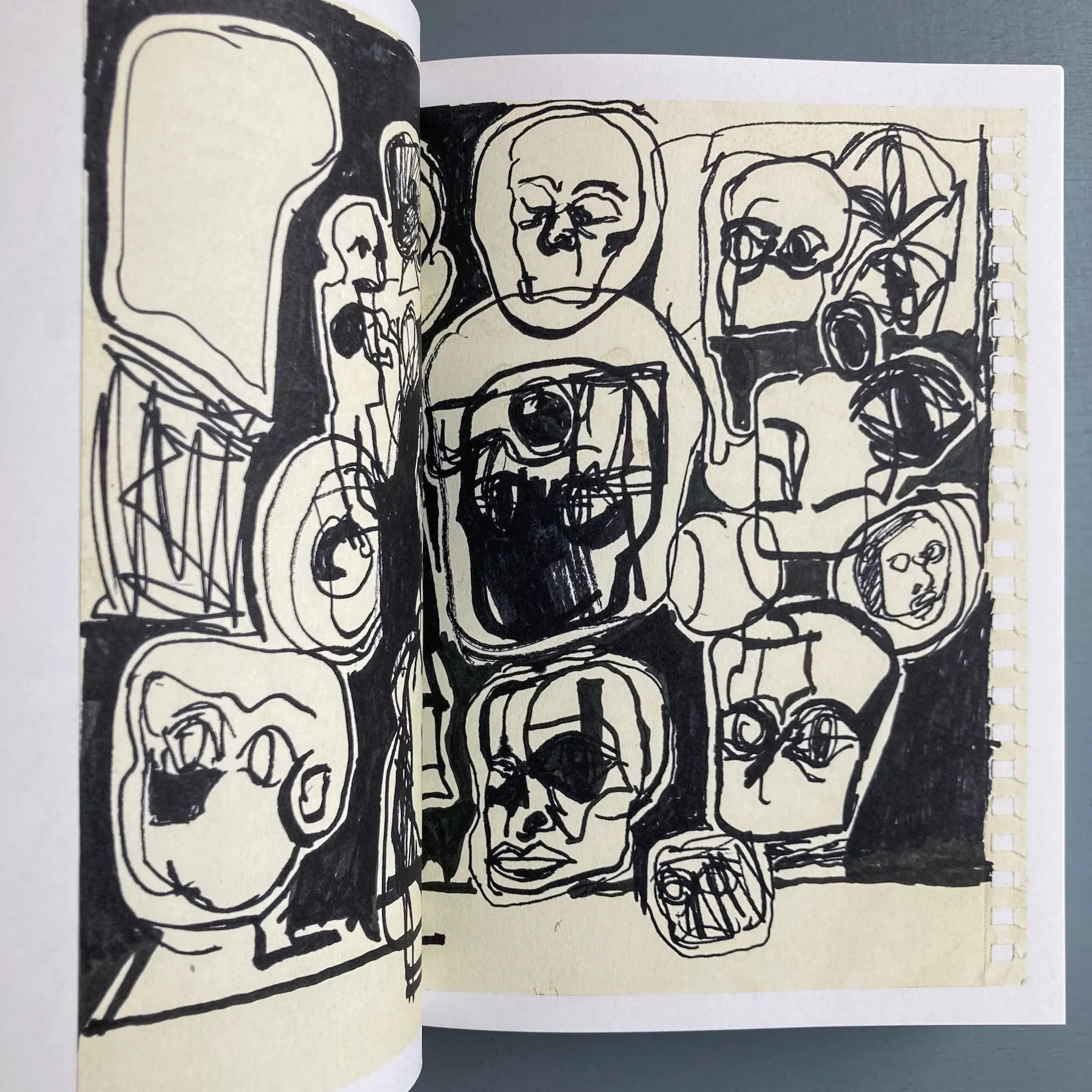 Eddie Martinez - More Drawings - Triangle Books 2023 - Image 5