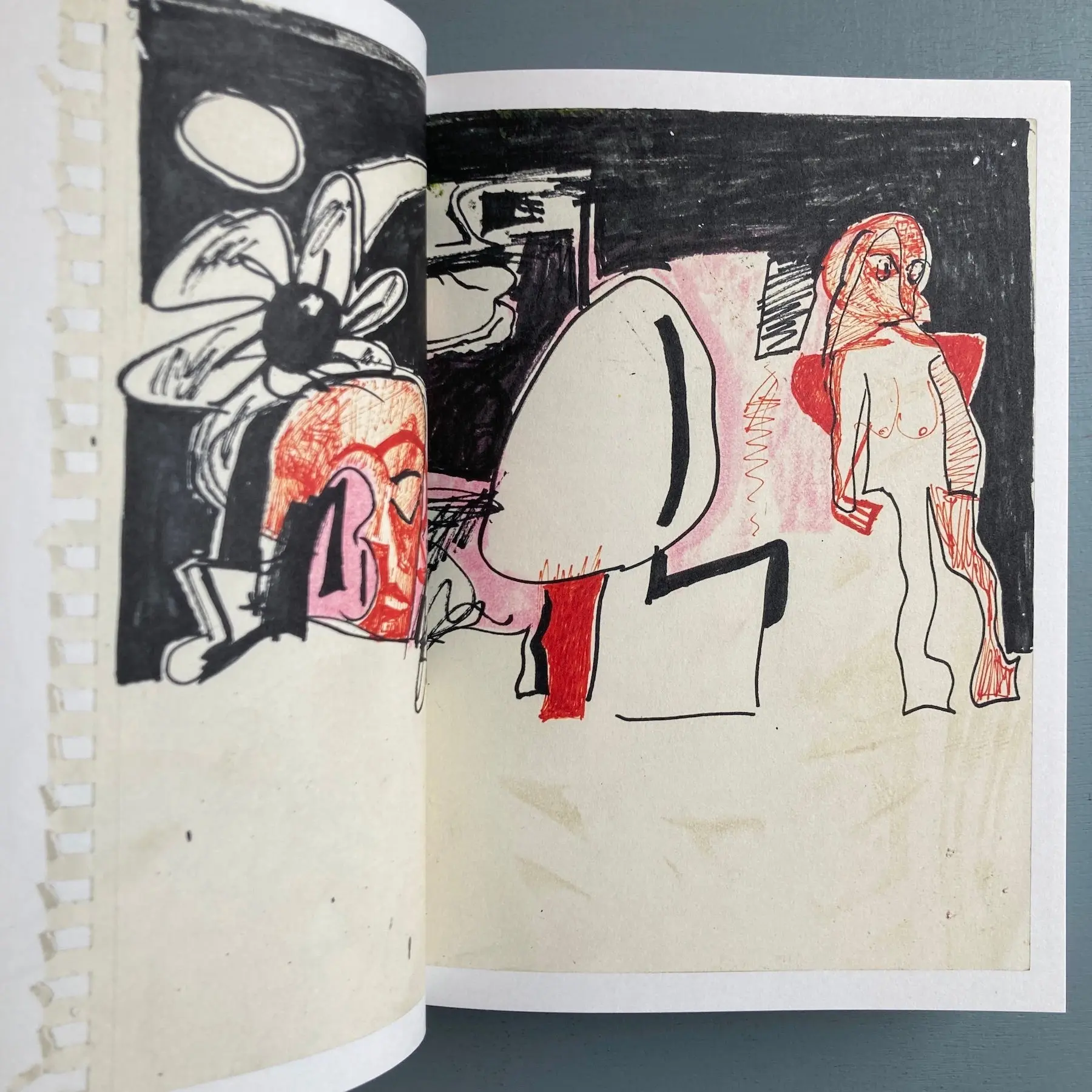 Eddie Martinez - More Drawings - Triangle Books 2023 - Image 8