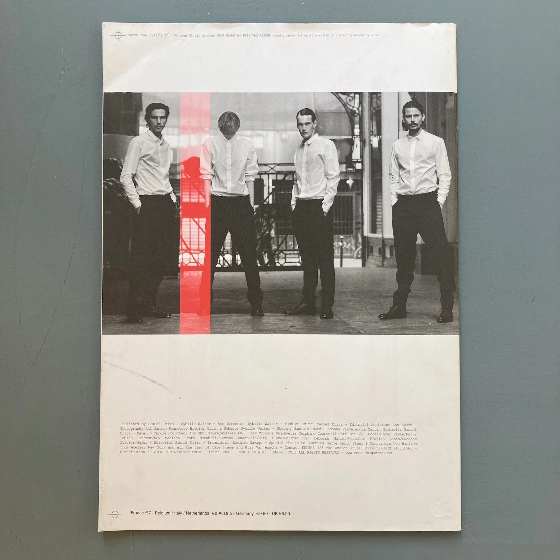 ENCENS exclusive feature on Kris Van Assche - volume 1 - 2011 - Image 10