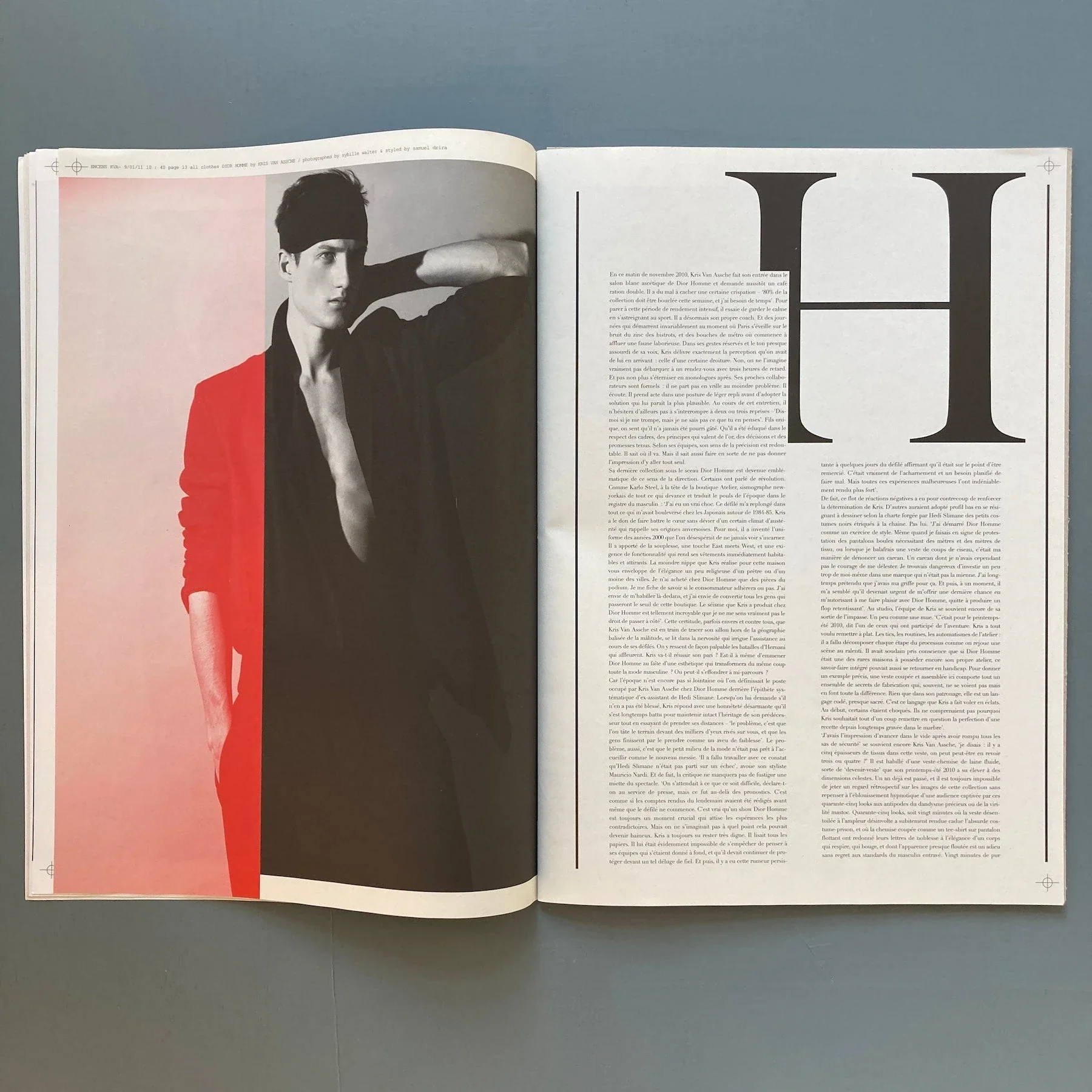 ENCENS exclusive feature on Kris Van Assche - volume 1 - 2011 - Image 4