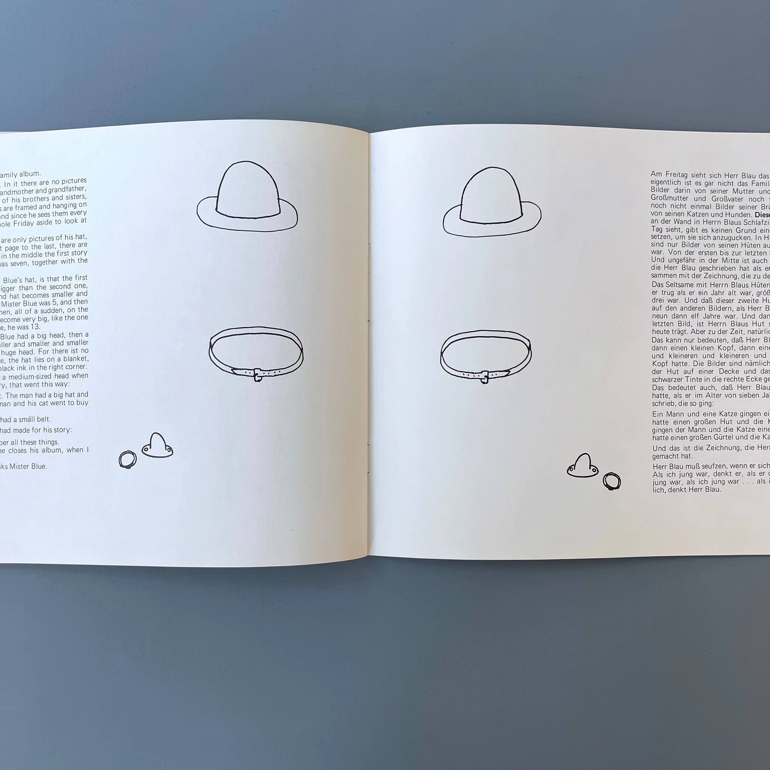Robert Filliou - Mister Blue from Day-to-Day - Edition Lebeer Hossmann 1983 - Image 11