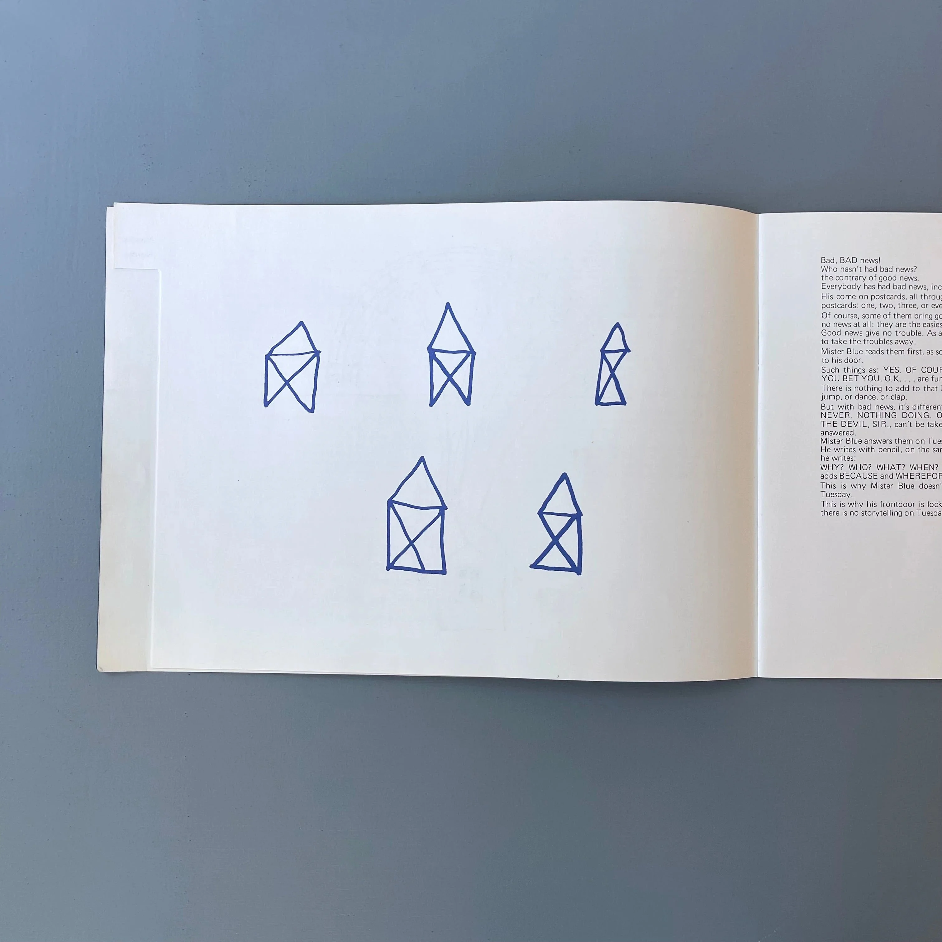 Robert Filliou - Mister Blue from Day-to-Day - Edition Lebeer Hossmann 1983 - Image 4