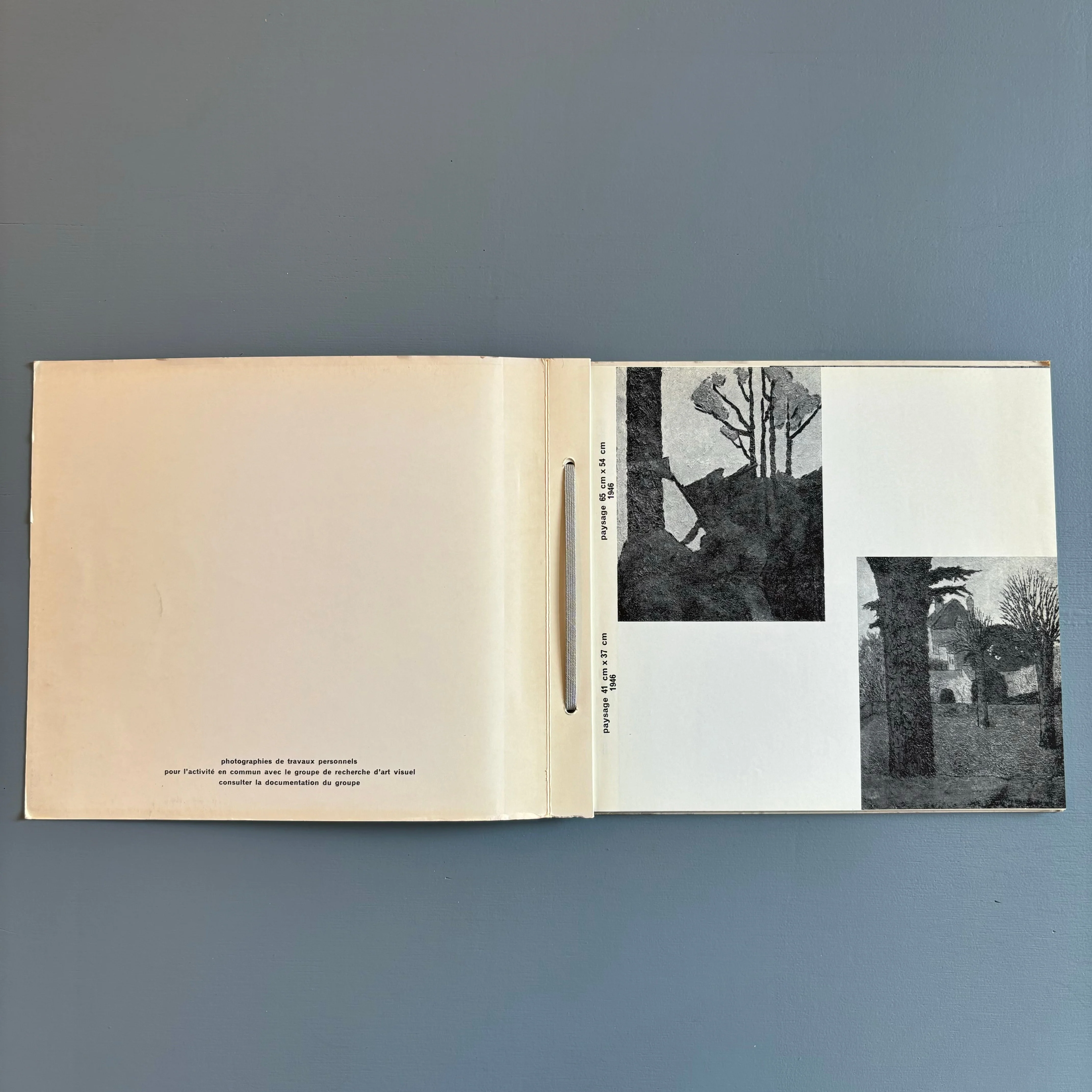 François Morellet (signed) - 83, Rue Porte-Baron-49-Cholet - 1965 - Image 2