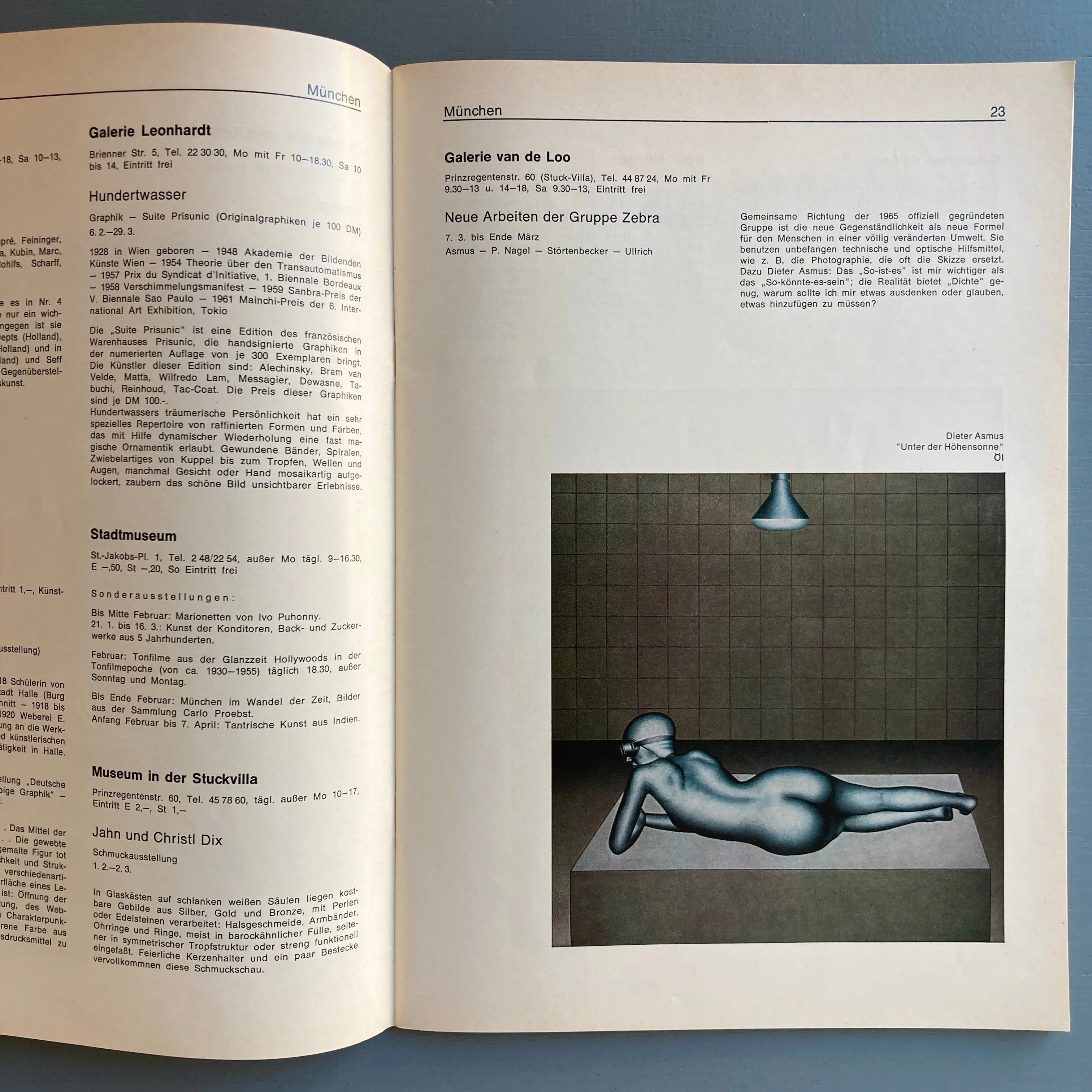 Galerie Spiegel - n°2 - Februar/März 1969 - Image 8