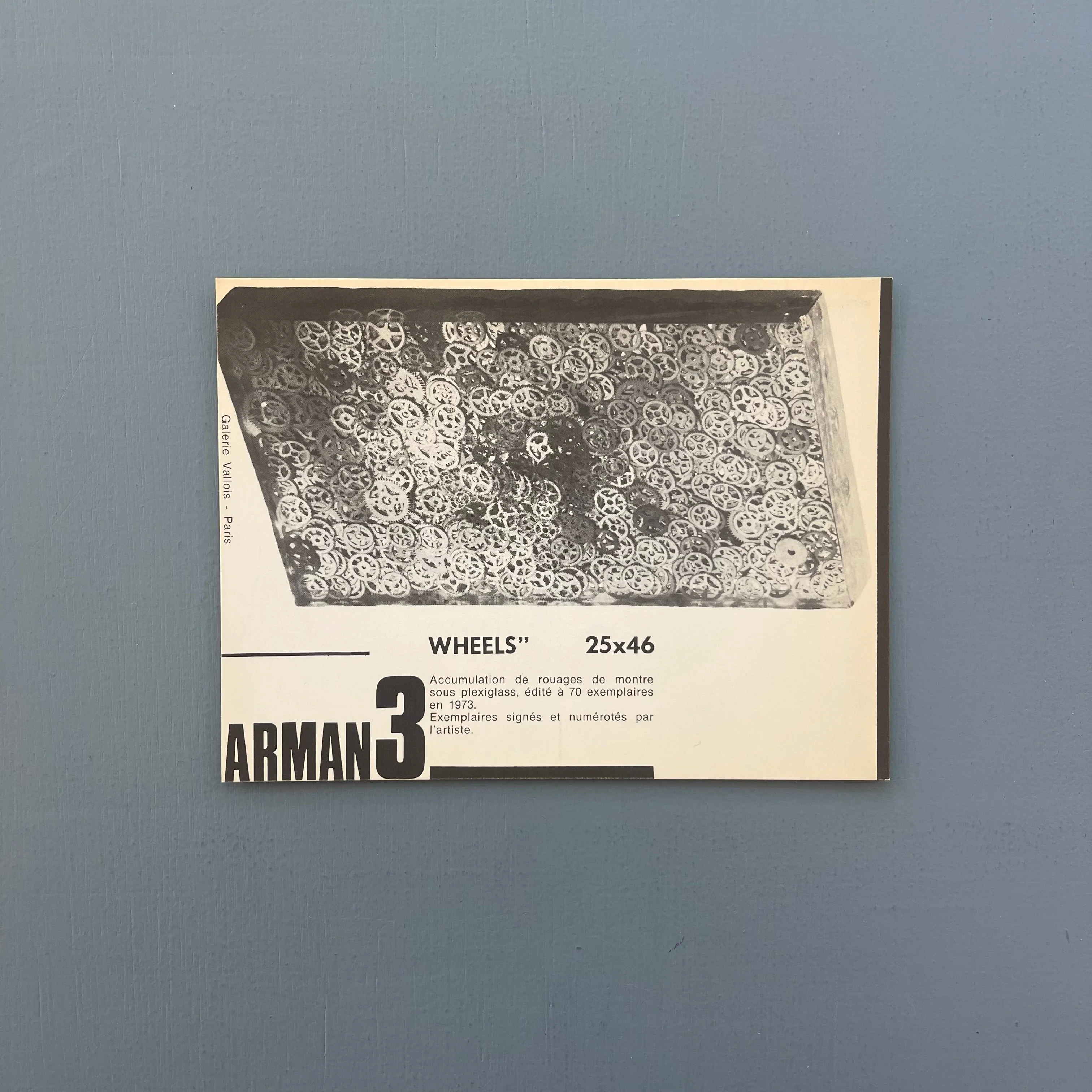 Galerie Vallois Artists Editions 1976 - Image 7