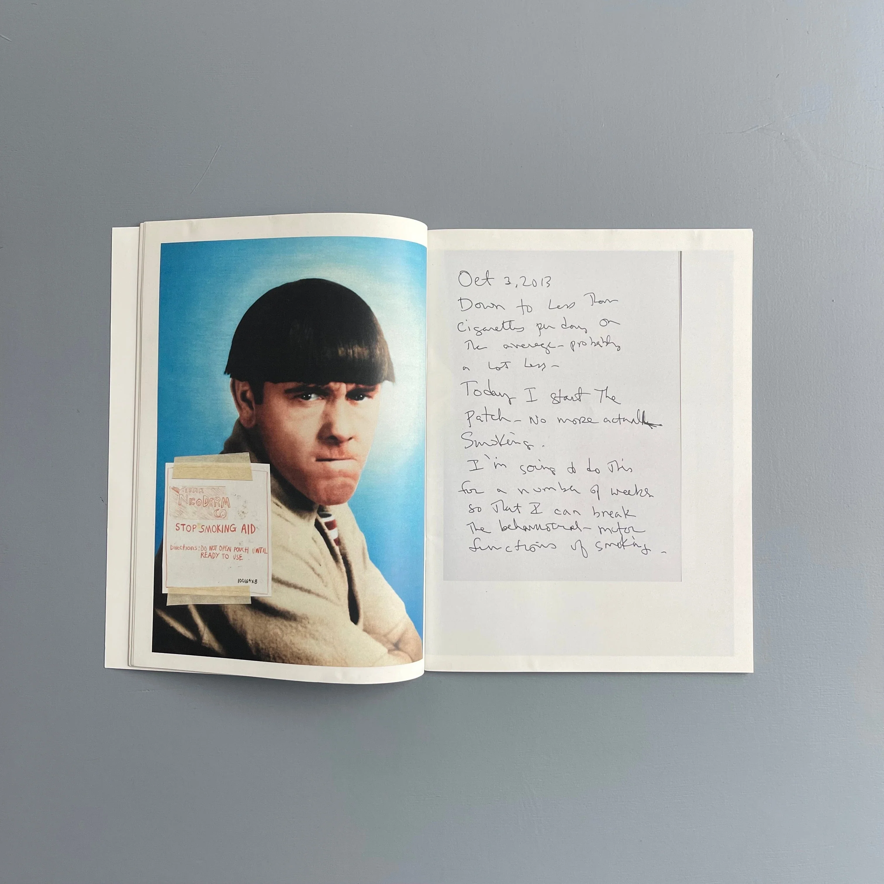 George Condo - Mister Nicotine - Purple Book 2015 - Image 6