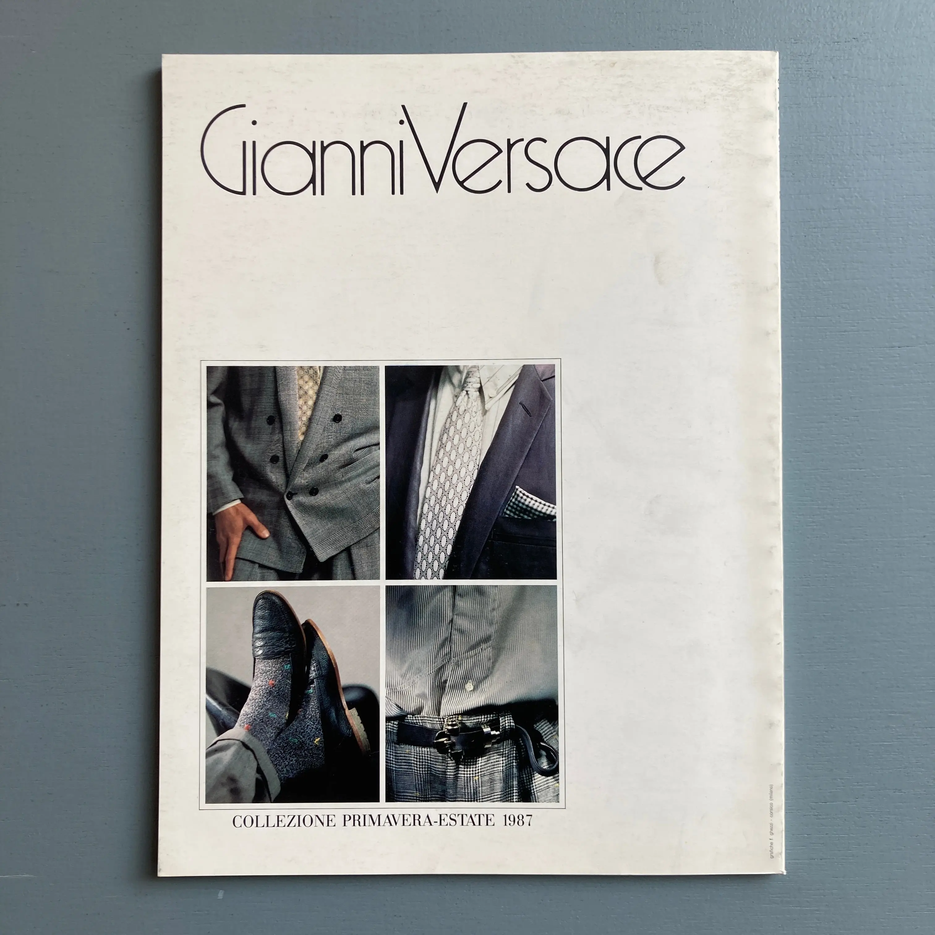Gianni Versace - Collezione Uomo n. 12 - Primavera-Estate 1987 - Image 10