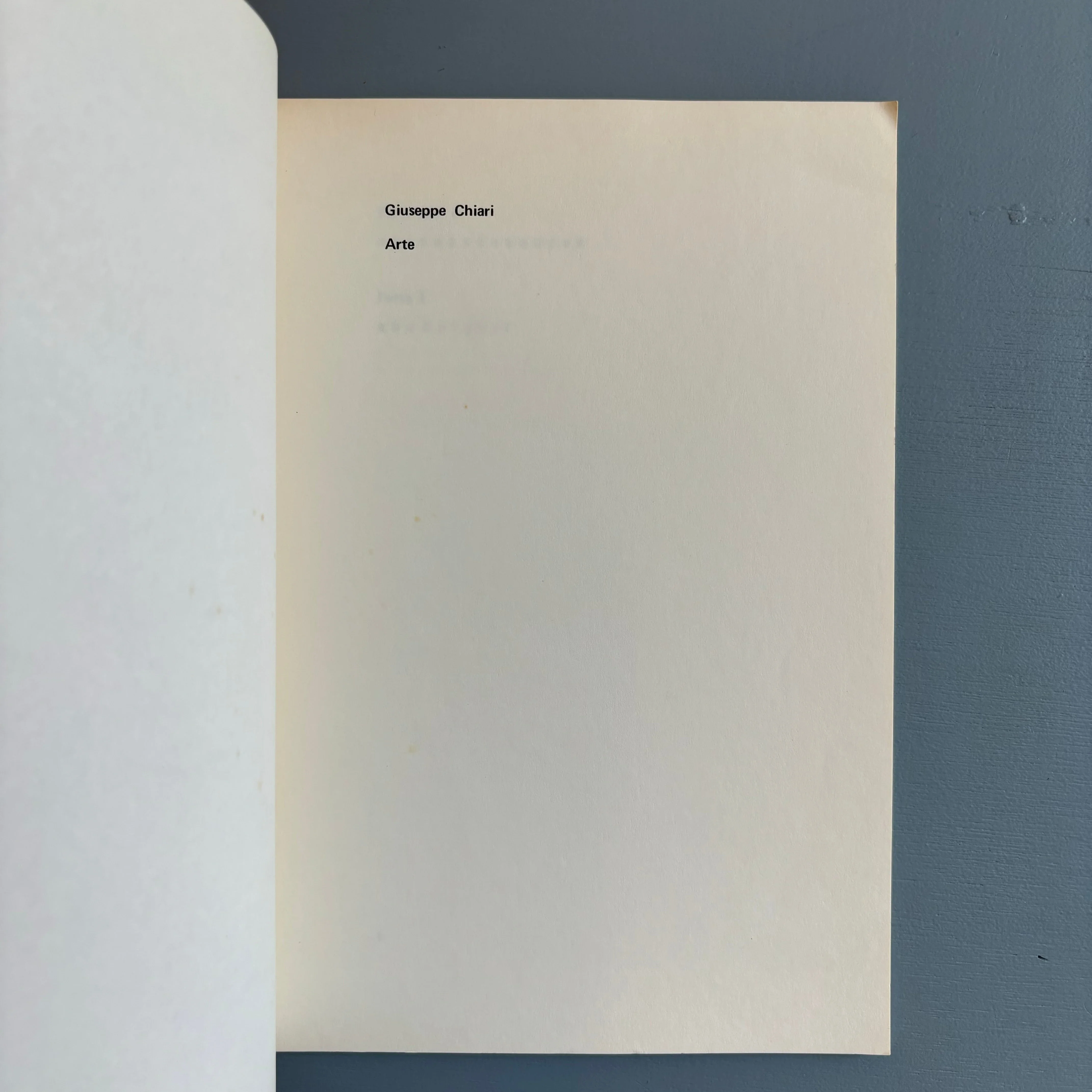 Giuseppe Chiari - Arte - Edizioni Toselli Milano 1974 - Image 2