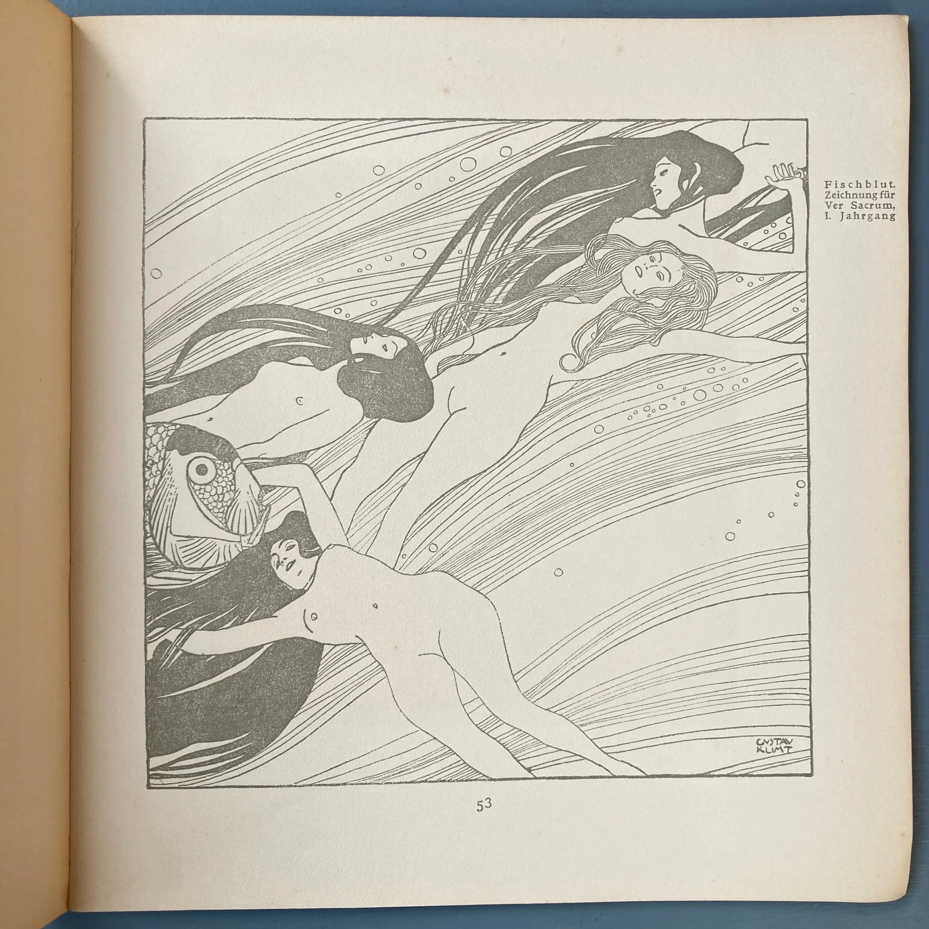 Gustav Klimt - Ver Sacrum XVIII - Vereinigung Bildender Künstler Österreichs Secession Wien 1903 - Image 10