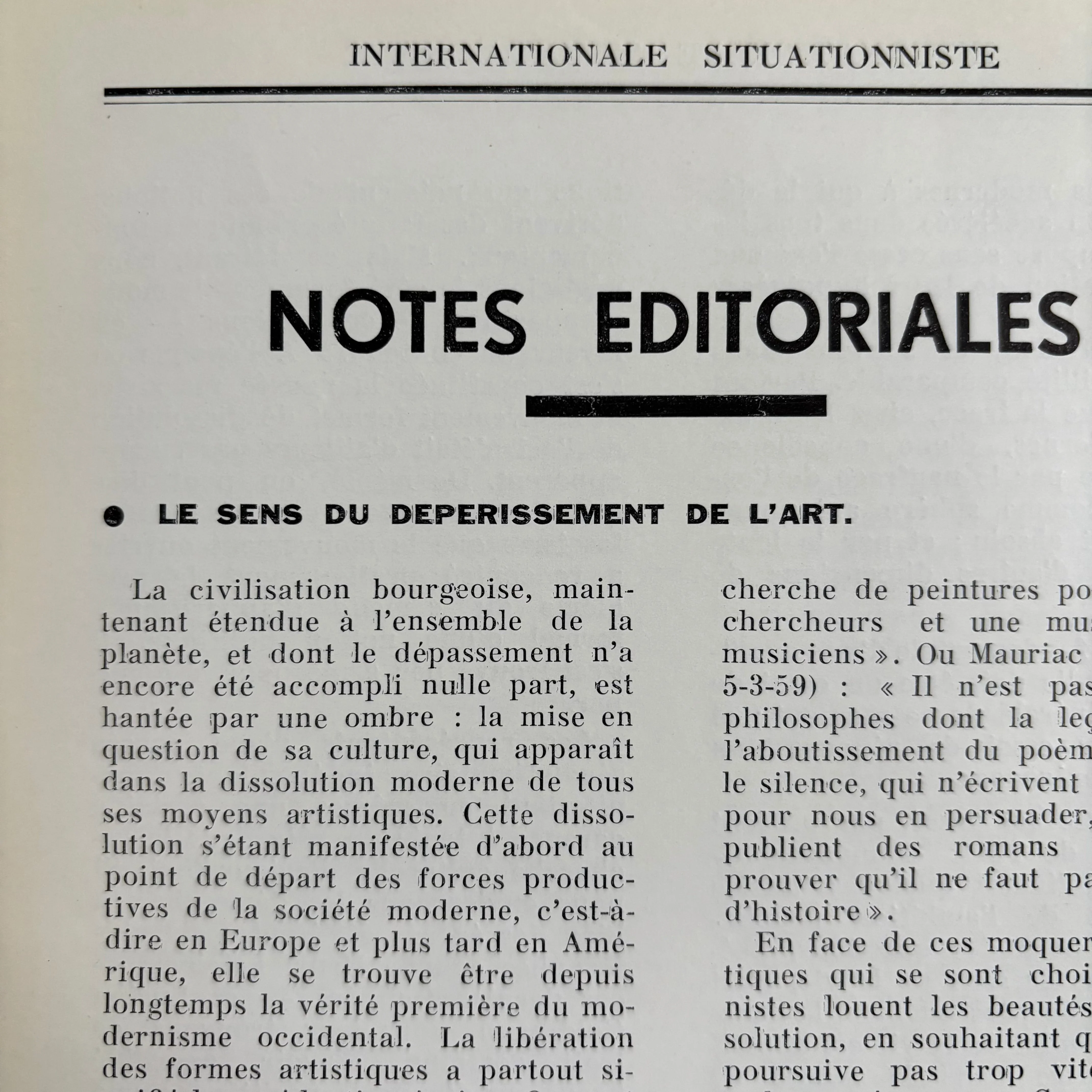Guy Debord - Internationale situationniste 3 - InSi 1959 - Image 3