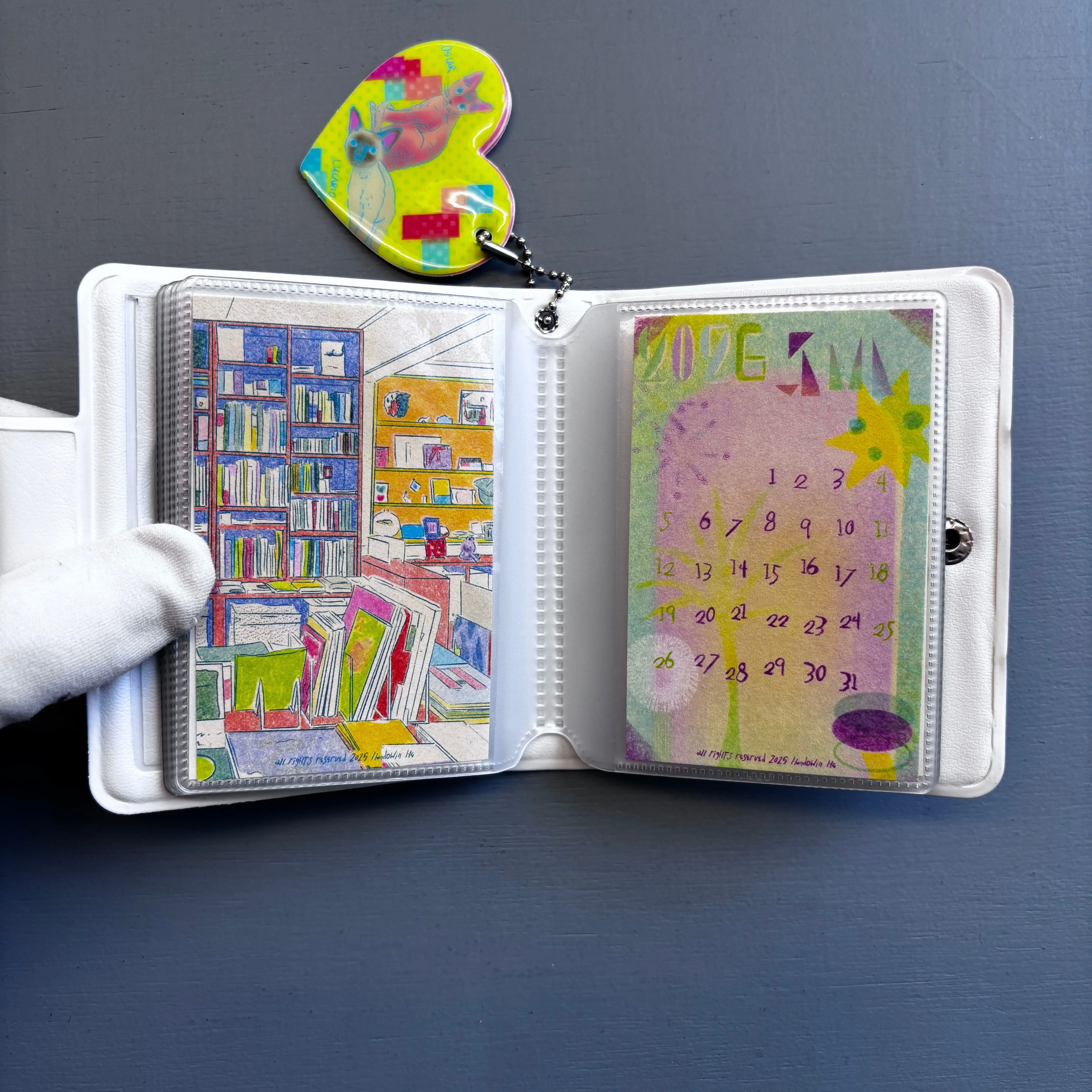 Handowin He - Off Work in Bookstores Calendar 2026 - Image 12