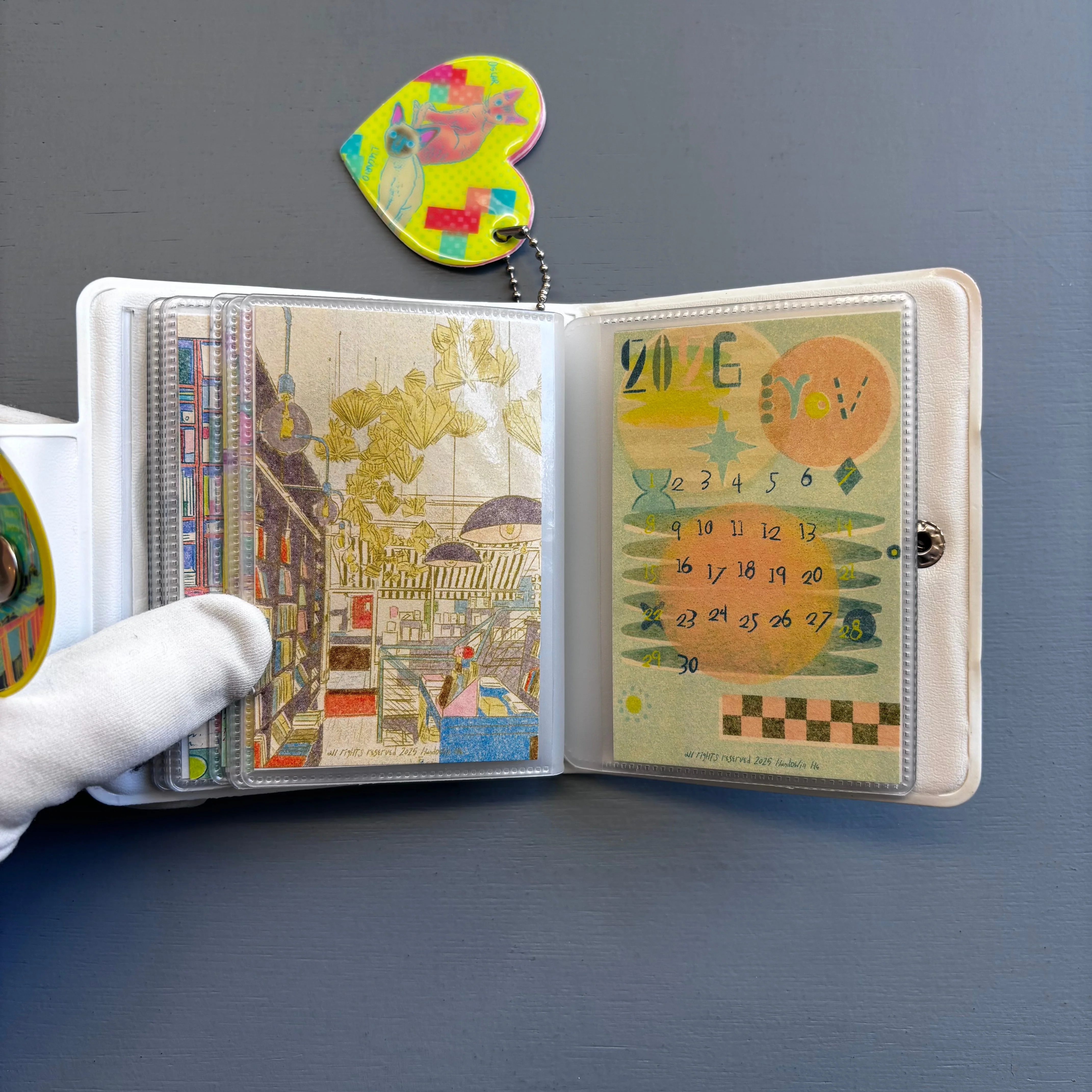Handowin He - Off Work in Bookstores Calendar 2026 - Image 16