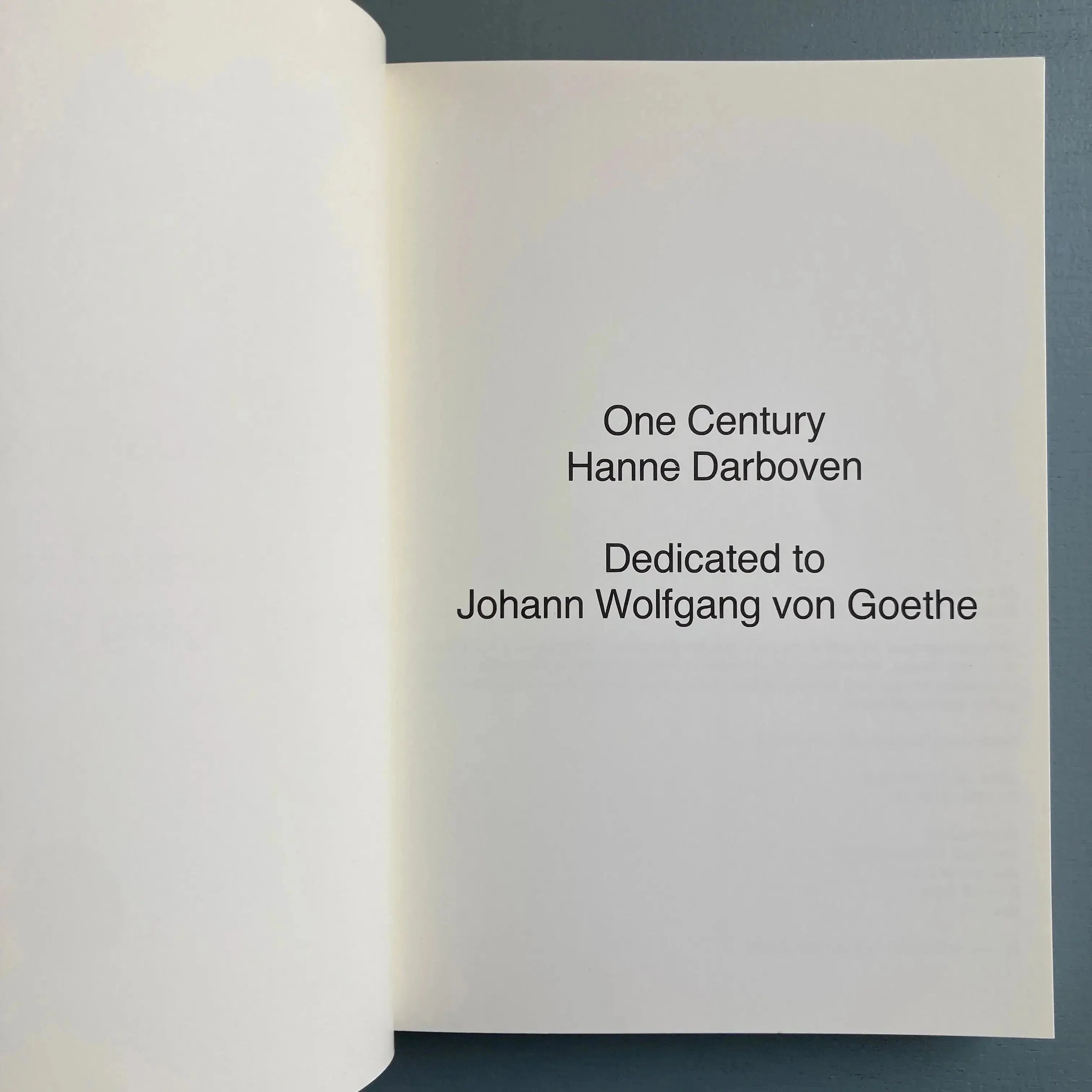 Hanne Darboven - One century, Dedicated to Johann Wolfgang von Goethe - Imschoot 1988 - Image 2