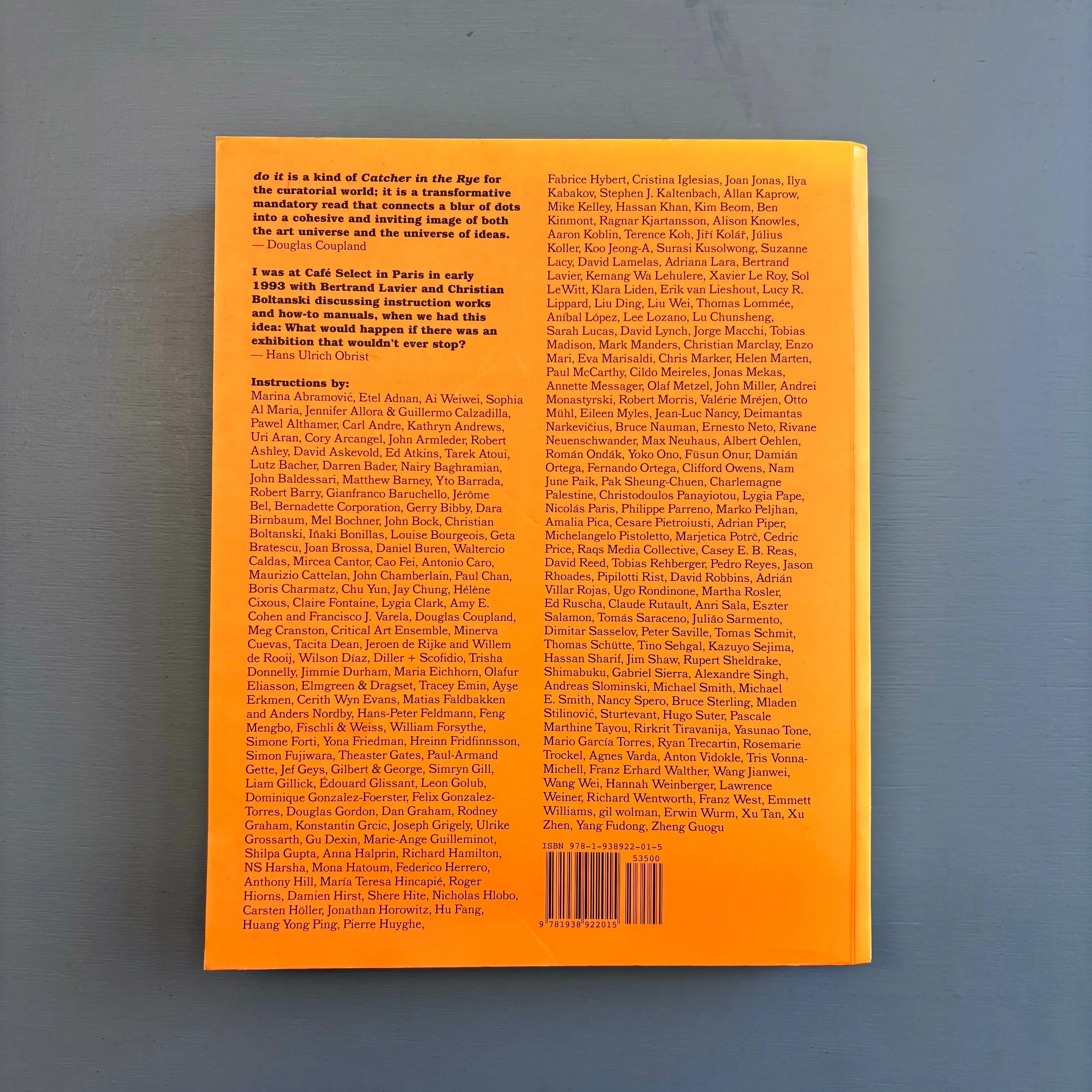 Hans Ulrich Obrist - Do it: The Compendium - Independent Curators International 2013 - Image 10