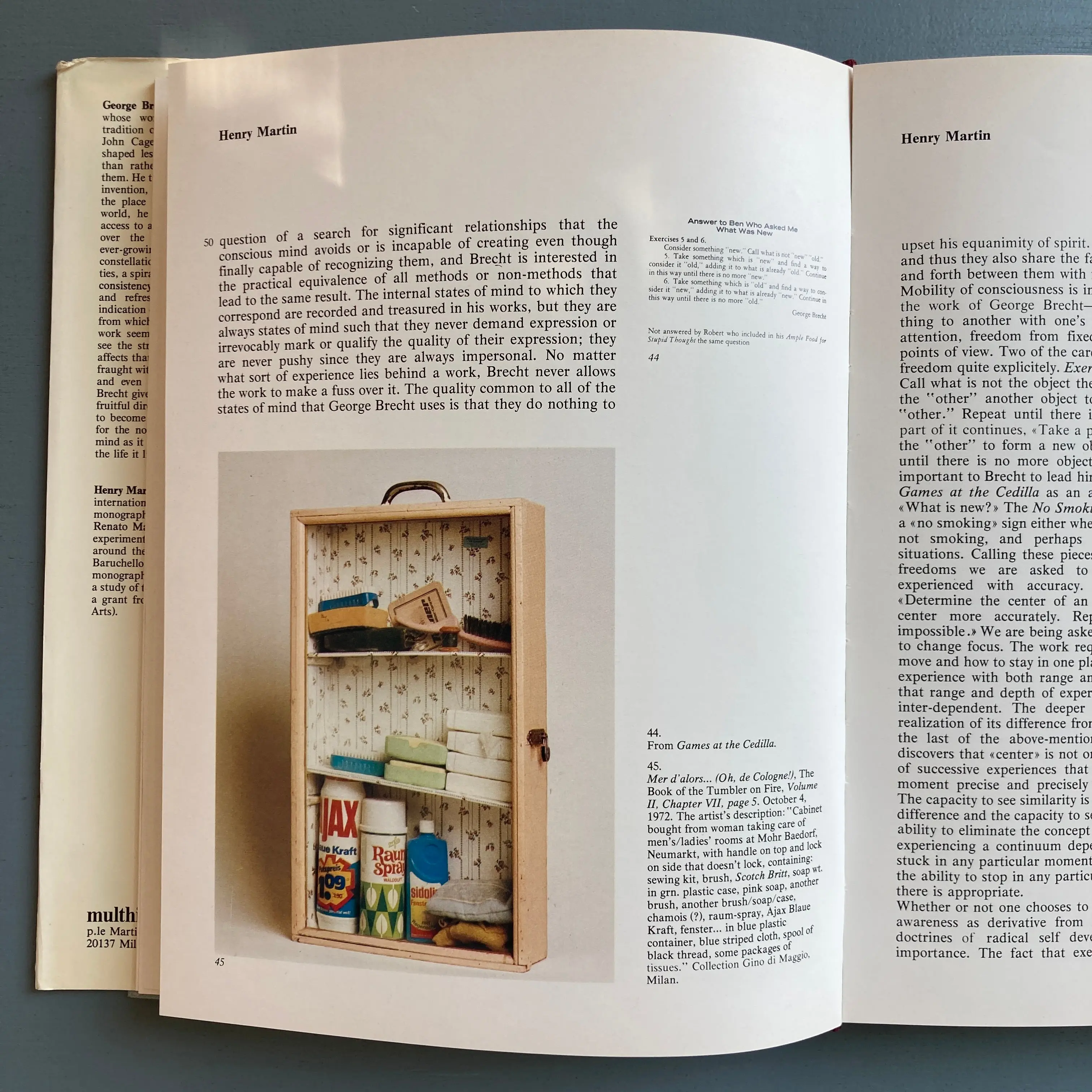 Henry Martin - An introduction to George Brecht's - Multipla 1978 - Image 7