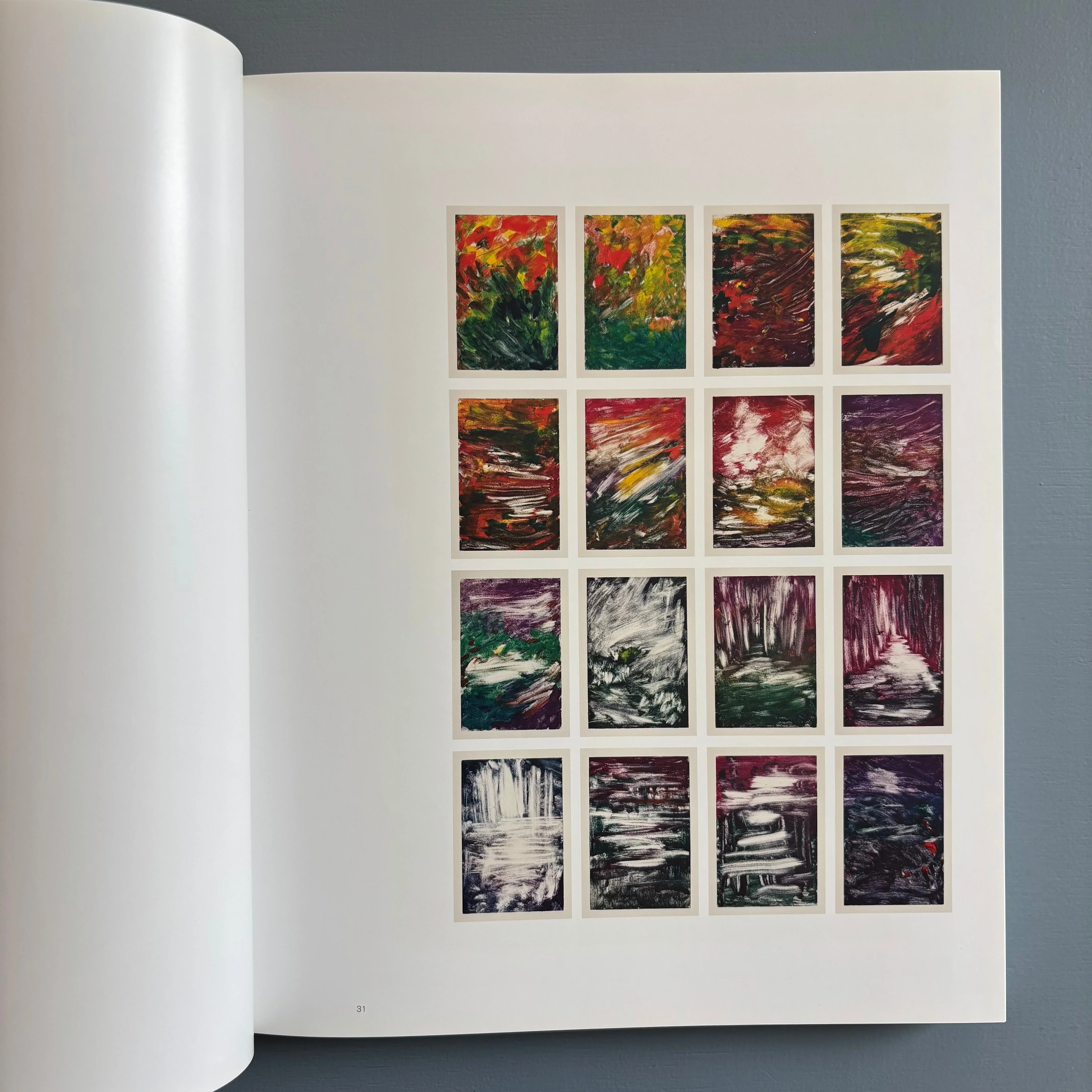 Herbert Brandl (signed) - Berge und Landschaften, Monotypien 2009/2010 - Albertina 2010 - Image 4
