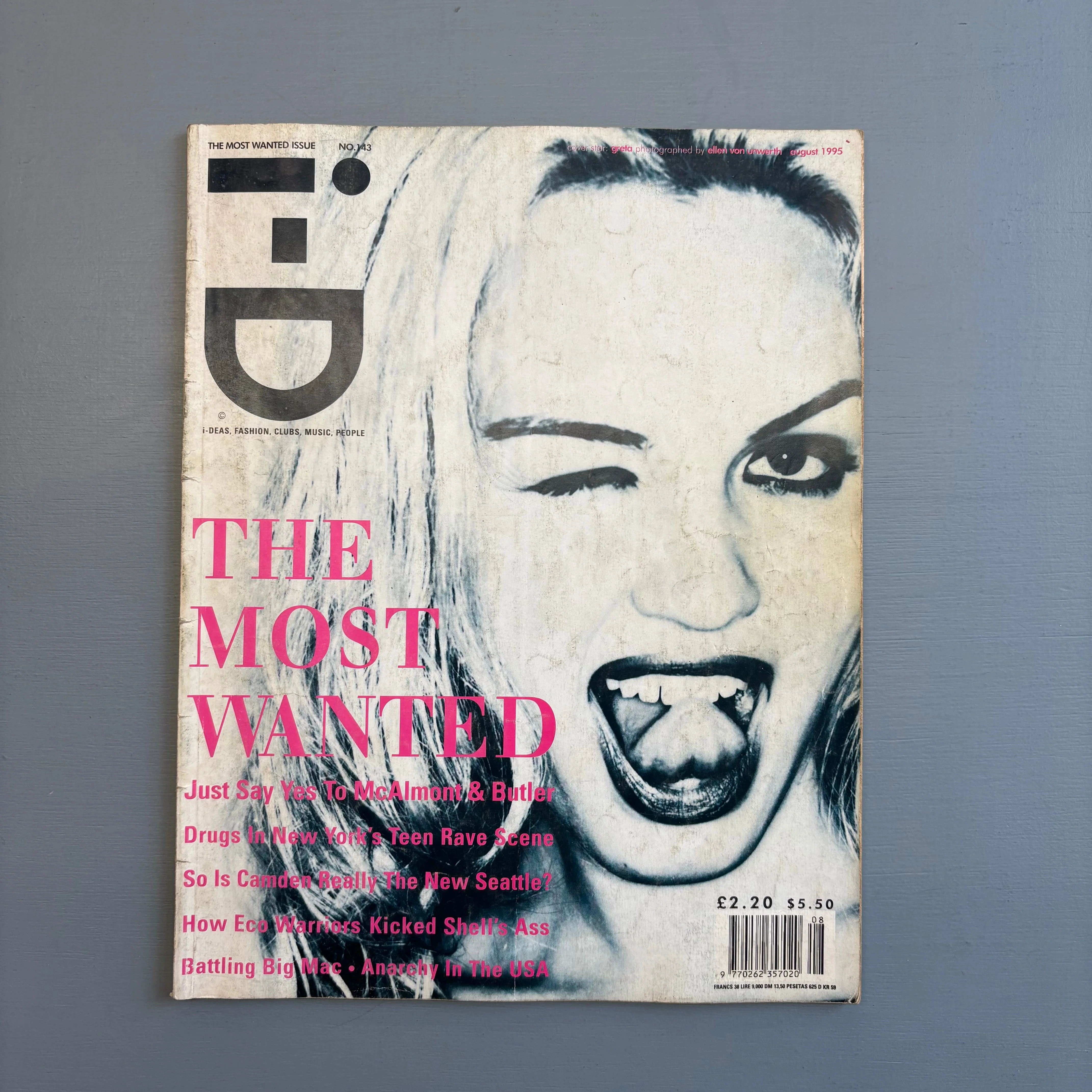 I-D - The Most Wanted Issue no. 143 - August 1995