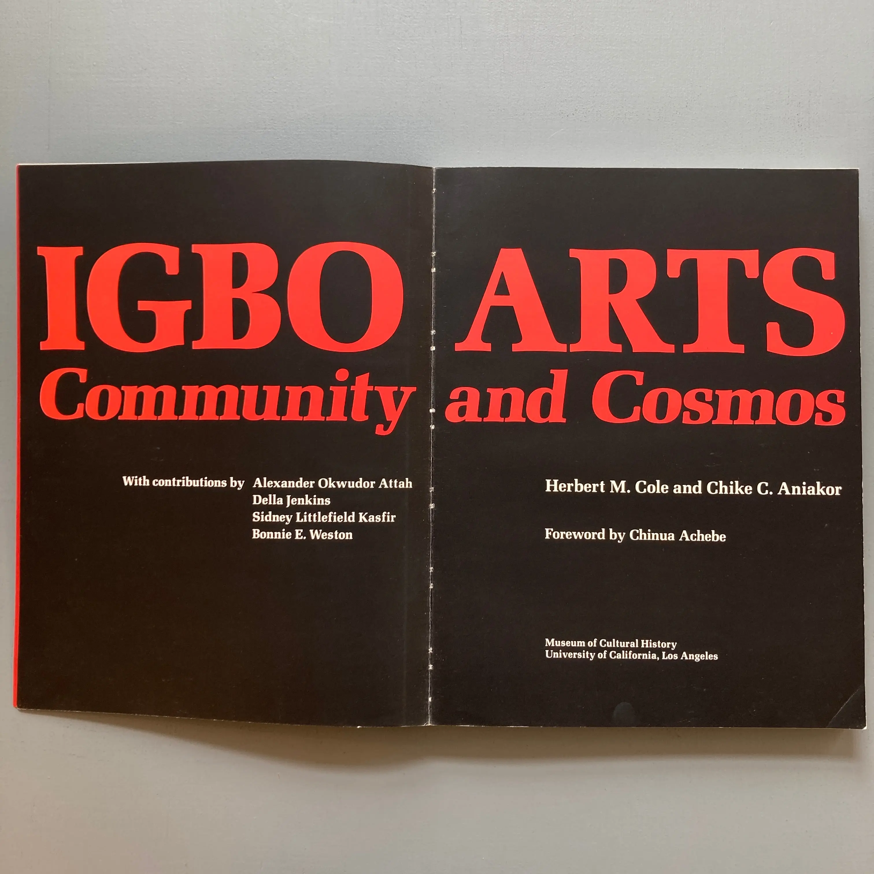 Igbo Arts : Community and Cosmos - Museum of Cultural History 1984 - Image 5