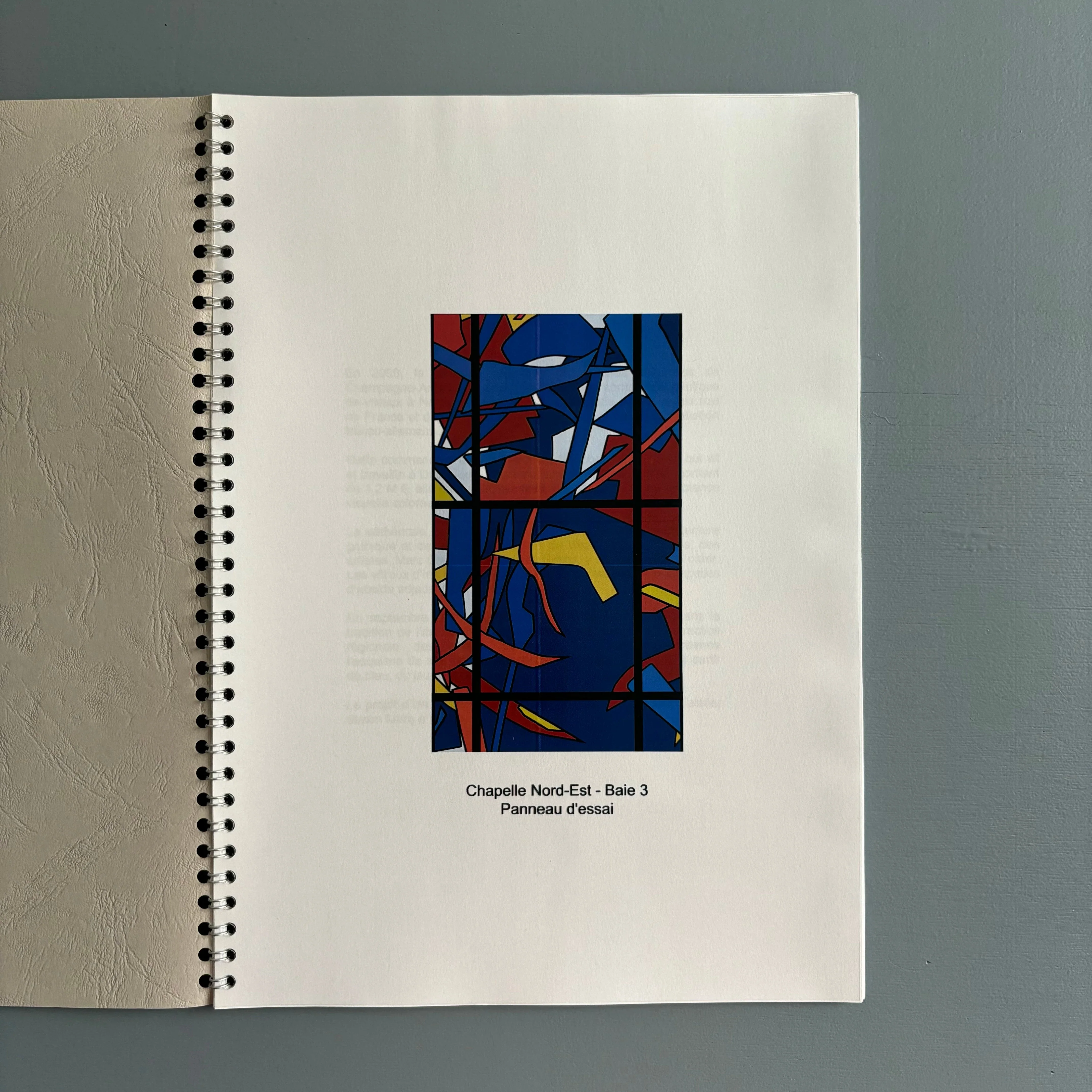 Imi Knoebel - Commande publique des vitraux de la cathédrale de Notre-Dame de Reims - Ministere Champagne Ardenne 2009 - Image 2