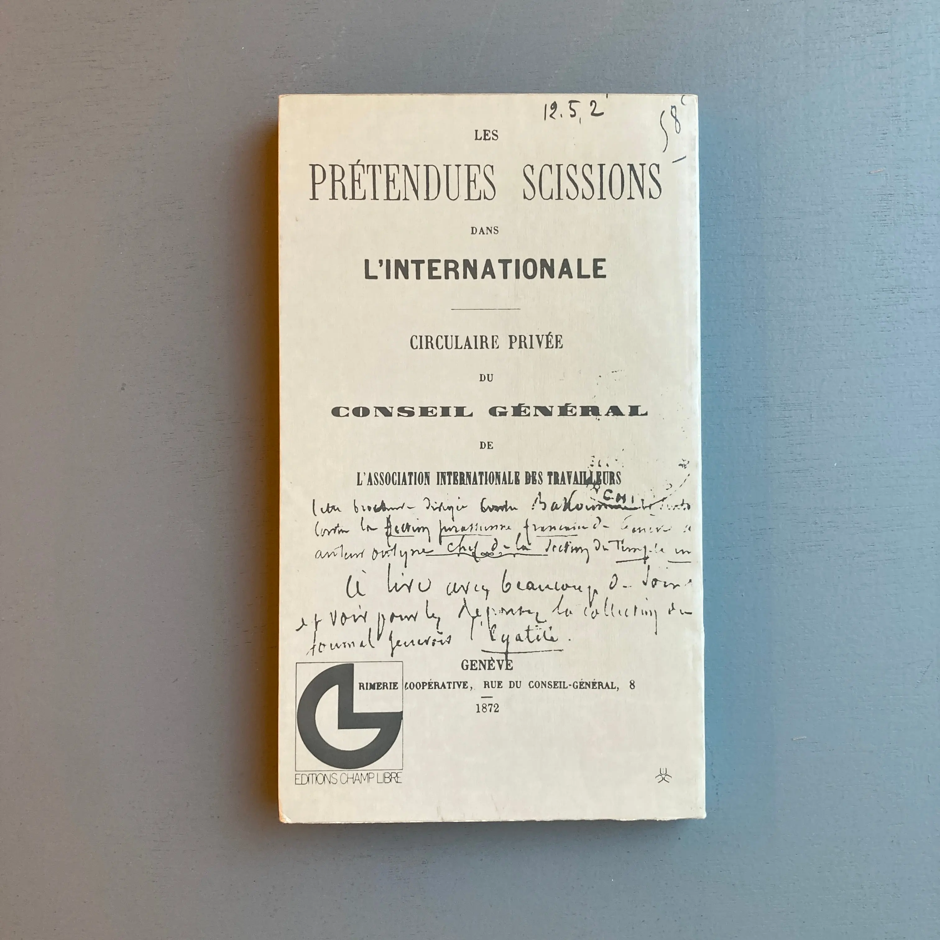 L'Internationale Situationniste - La véritable scission dans l'Internationale - Editions Champ Libre 1972 - Image 10