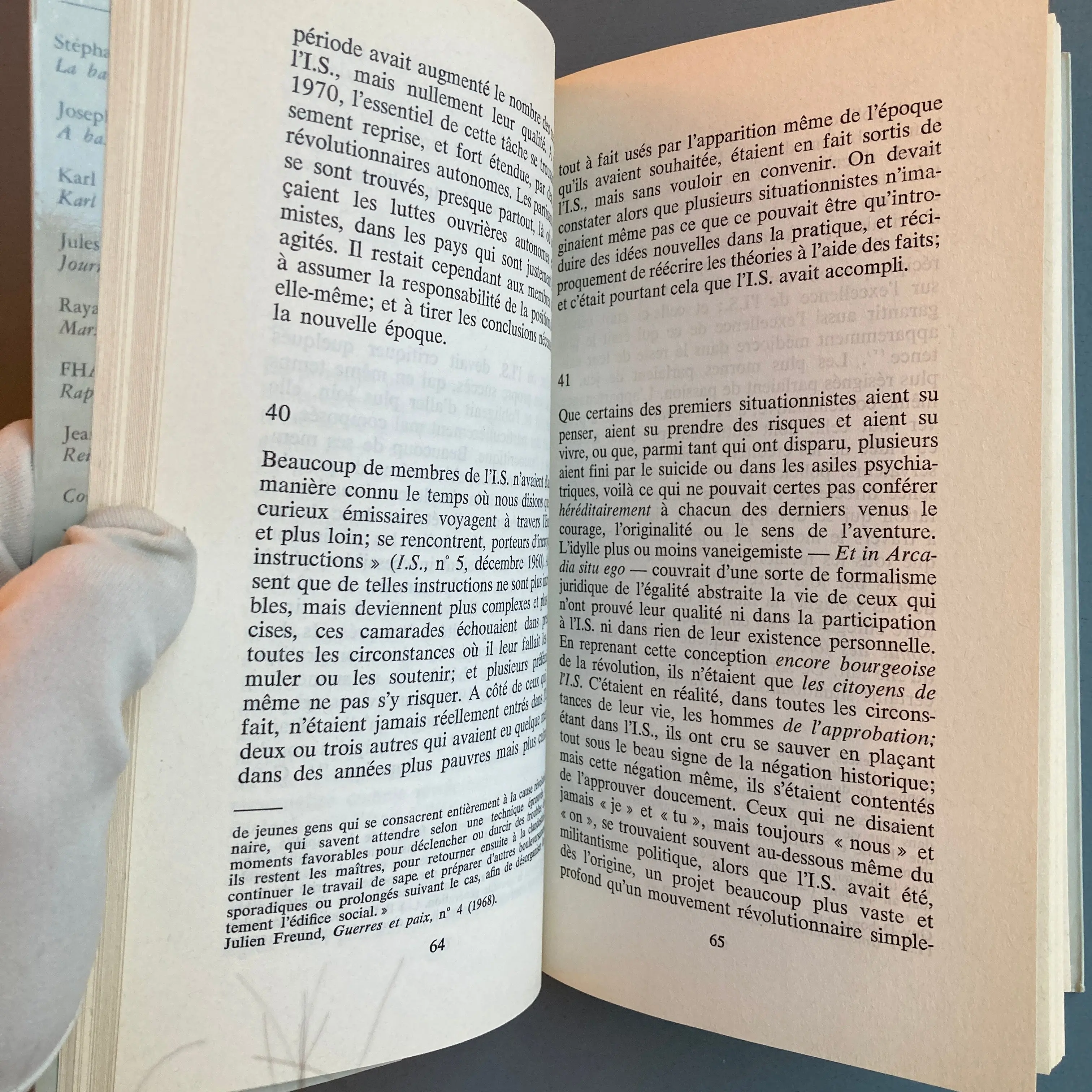 L'Internationale Situationniste - La véritable scission dans l'Internationale - Editions Champ Libre 1972 - Image 4