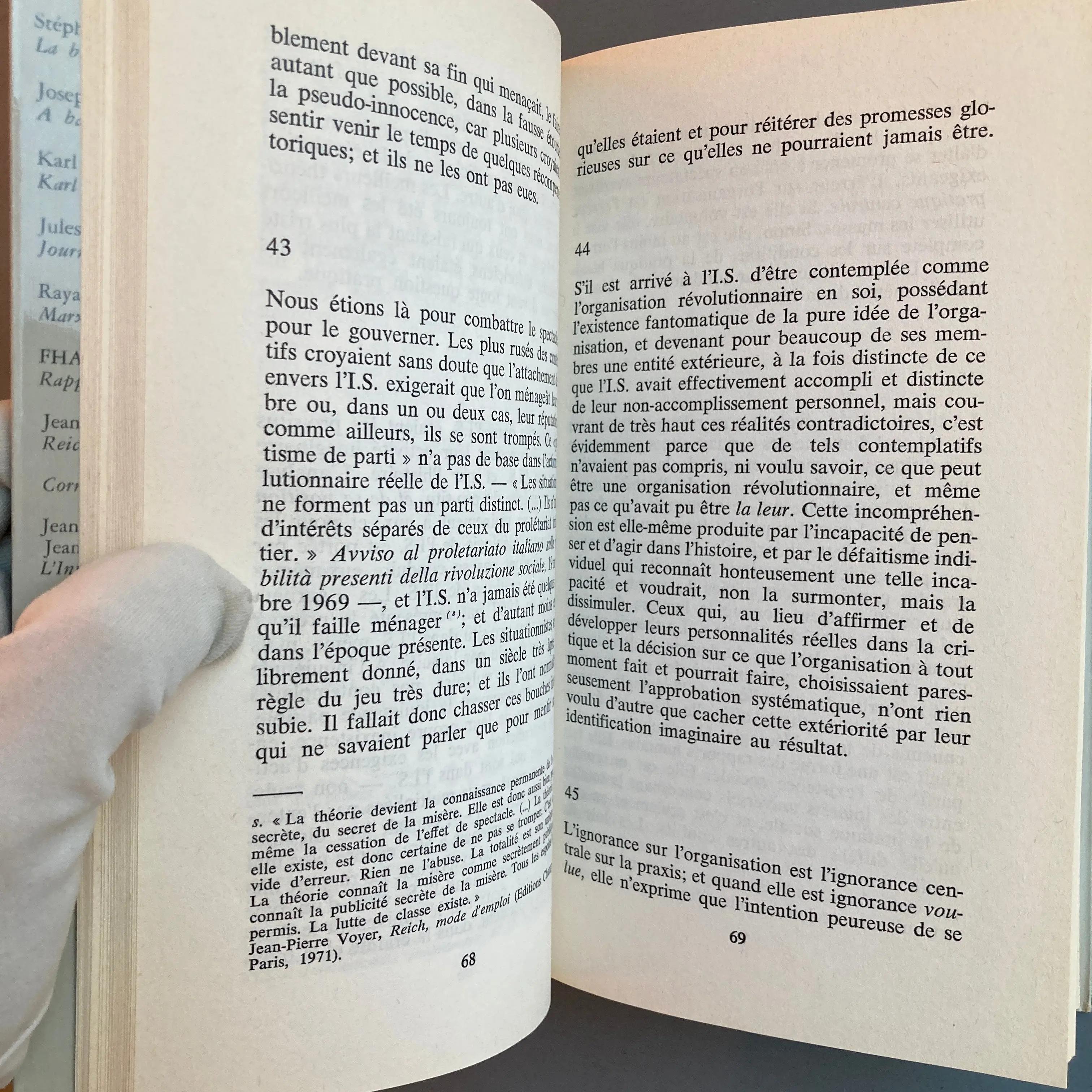 L'Internationale Situationniste - La véritable scission dans l'Internationale - Editions Champ Libre 1972 - Image 5