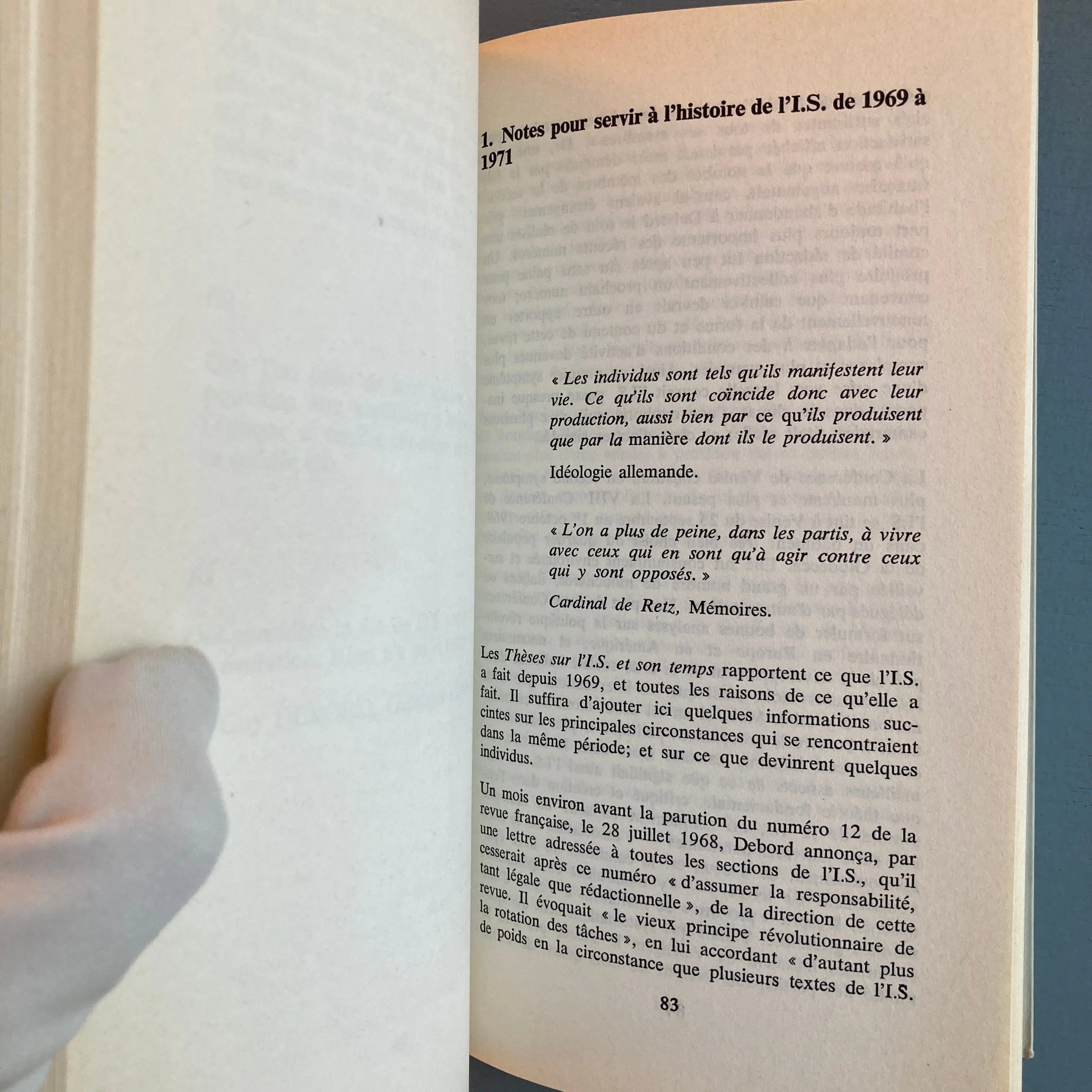 L'Internationale Situationniste - La véritable scission dans l'Internationale - Editions Champ Libre 1972 - Image 6
