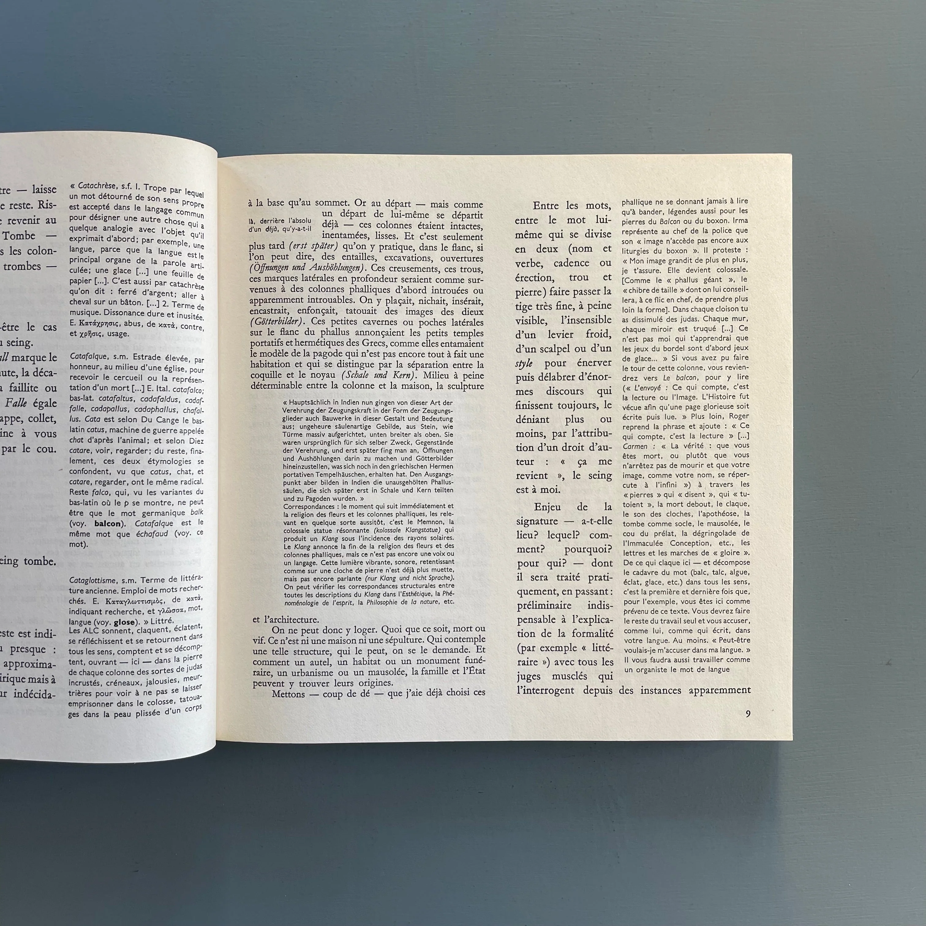 Jacques Derrida - Glas - Editions Galilée 1974 - Image 3