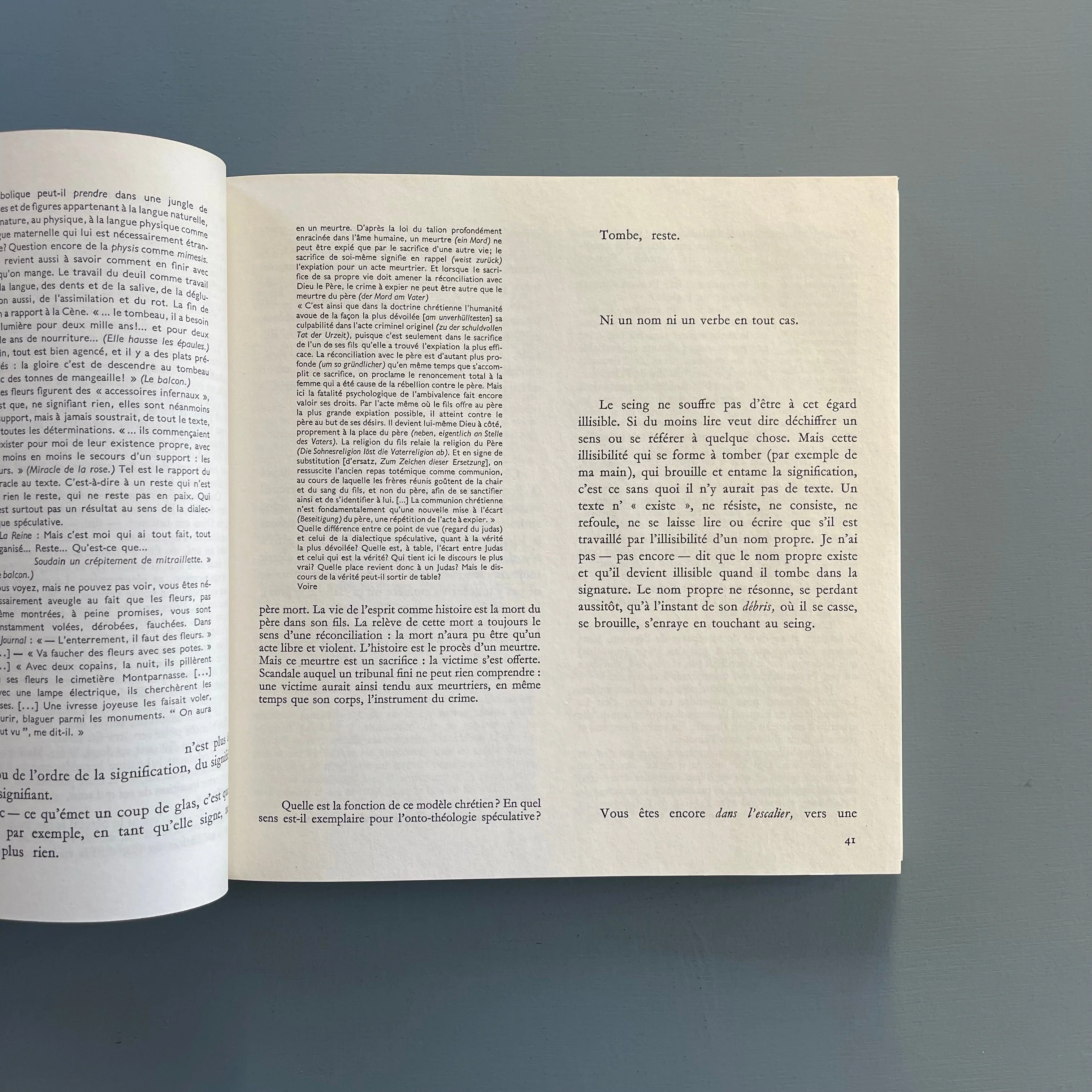 Jacques Derrida - Glas - Editions Galilée 1974 - Image 6