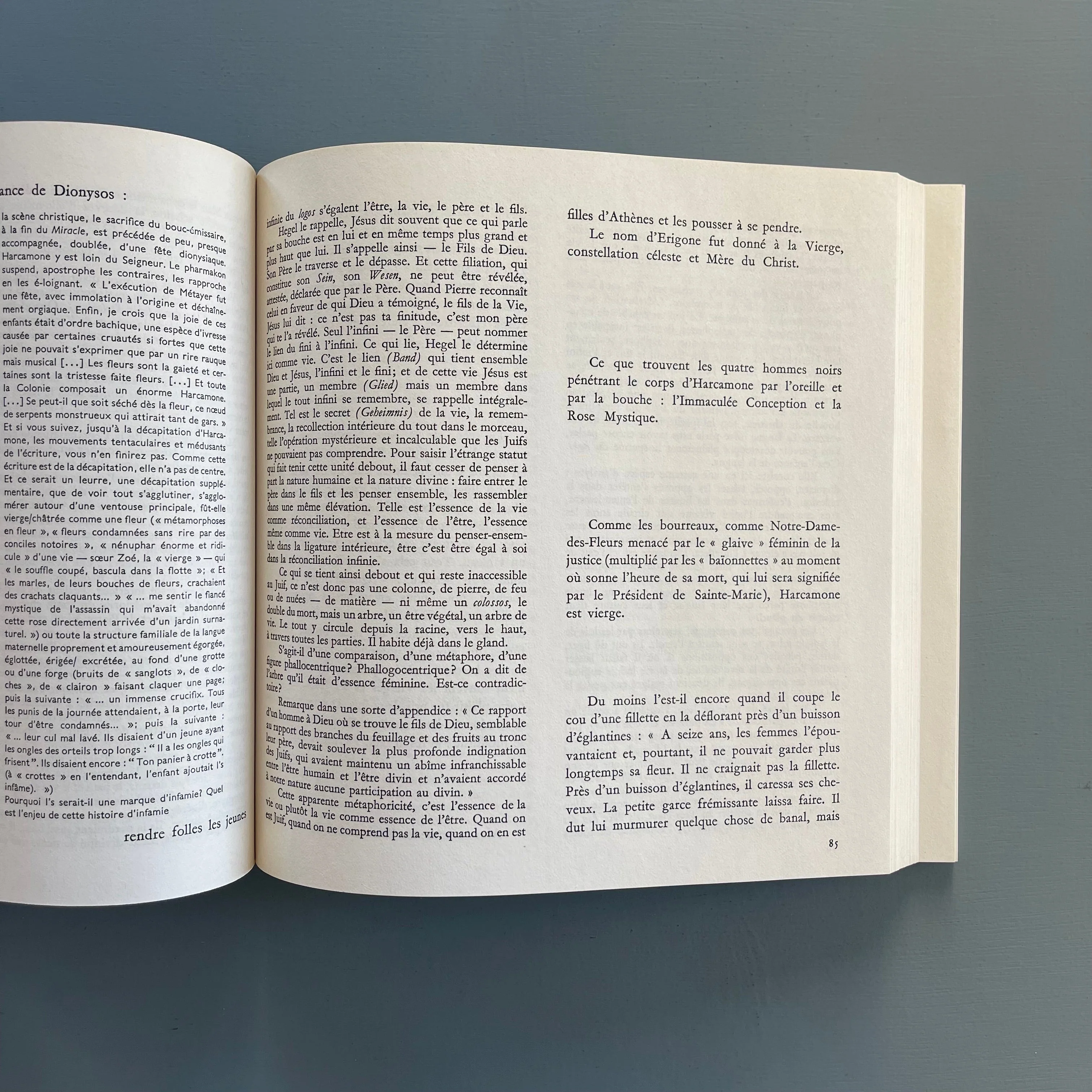Jacques Derrida - Glas - Editions Galilée 1974 - Image 8