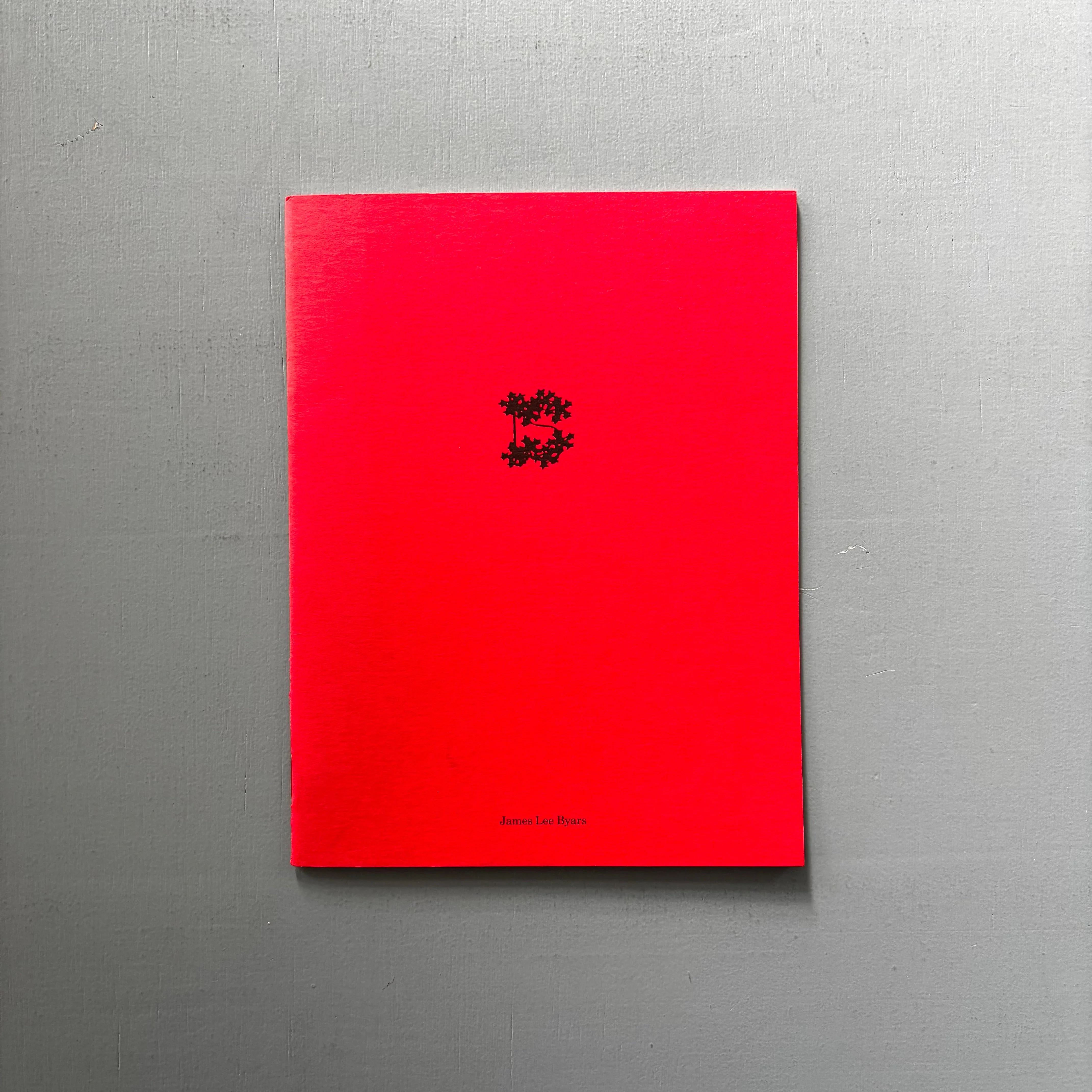 James Lee Byars - Leuven 2001