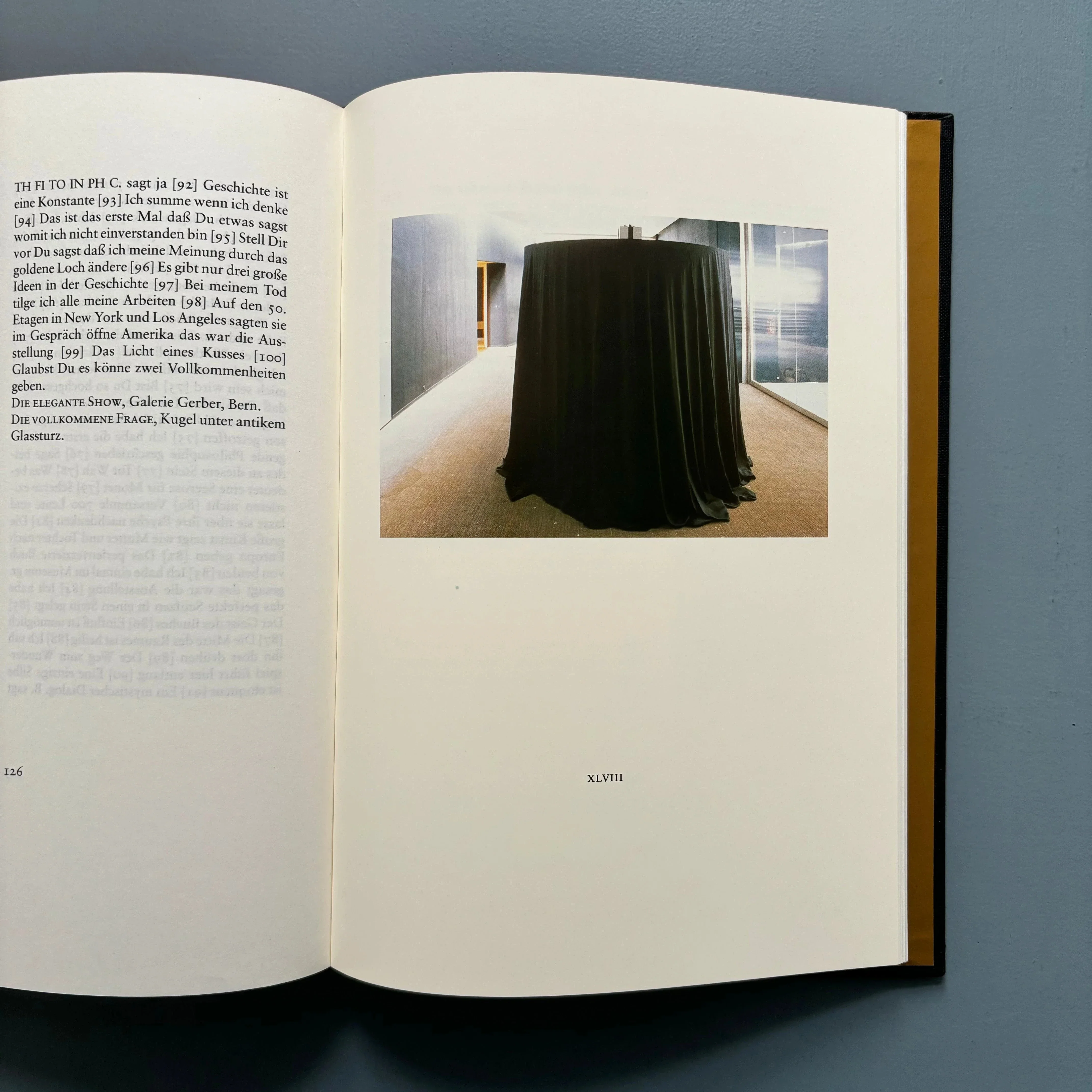 James Lee Byars - Palast der Philosophie / The Philosophical Palace - Jürgen Harten 1986 - Image 12