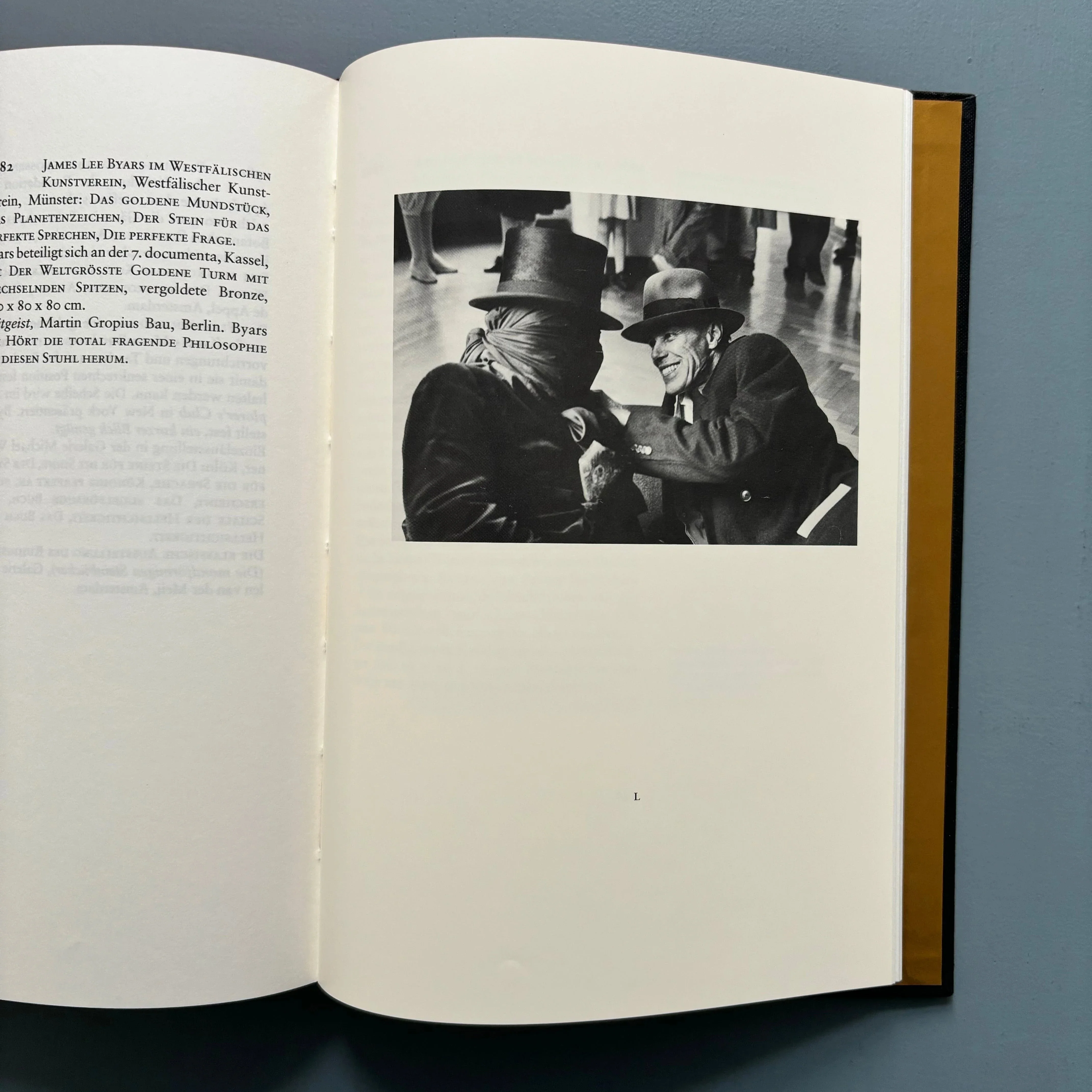 James Lee Byars - Palast der Philosophie / The Philosophical Palace - Jürgen Harten 1986 - Image 13
