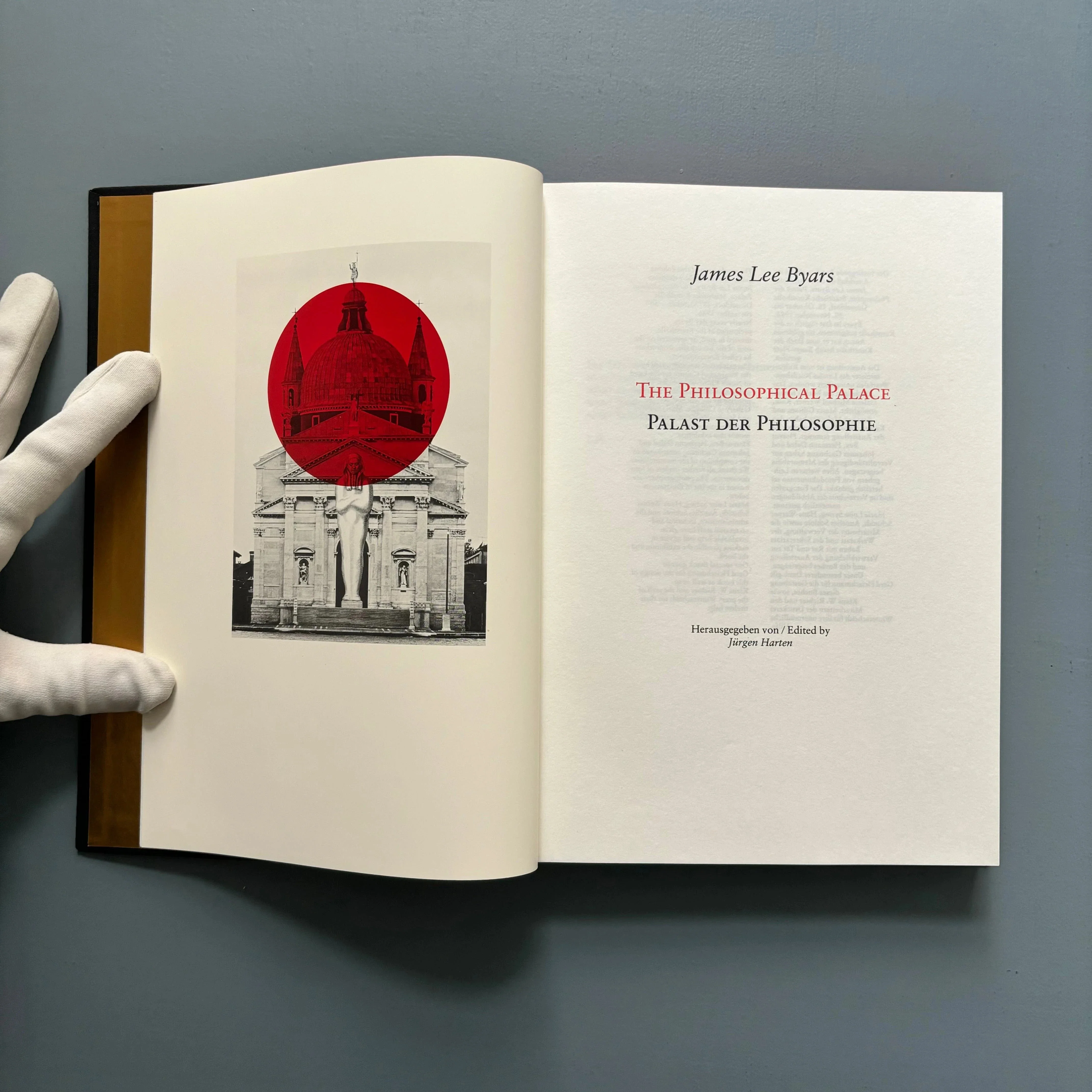 James Lee Byars - Palast der Philosophie / The Philosophical Palace - Jürgen Harten 1986 - Image 4