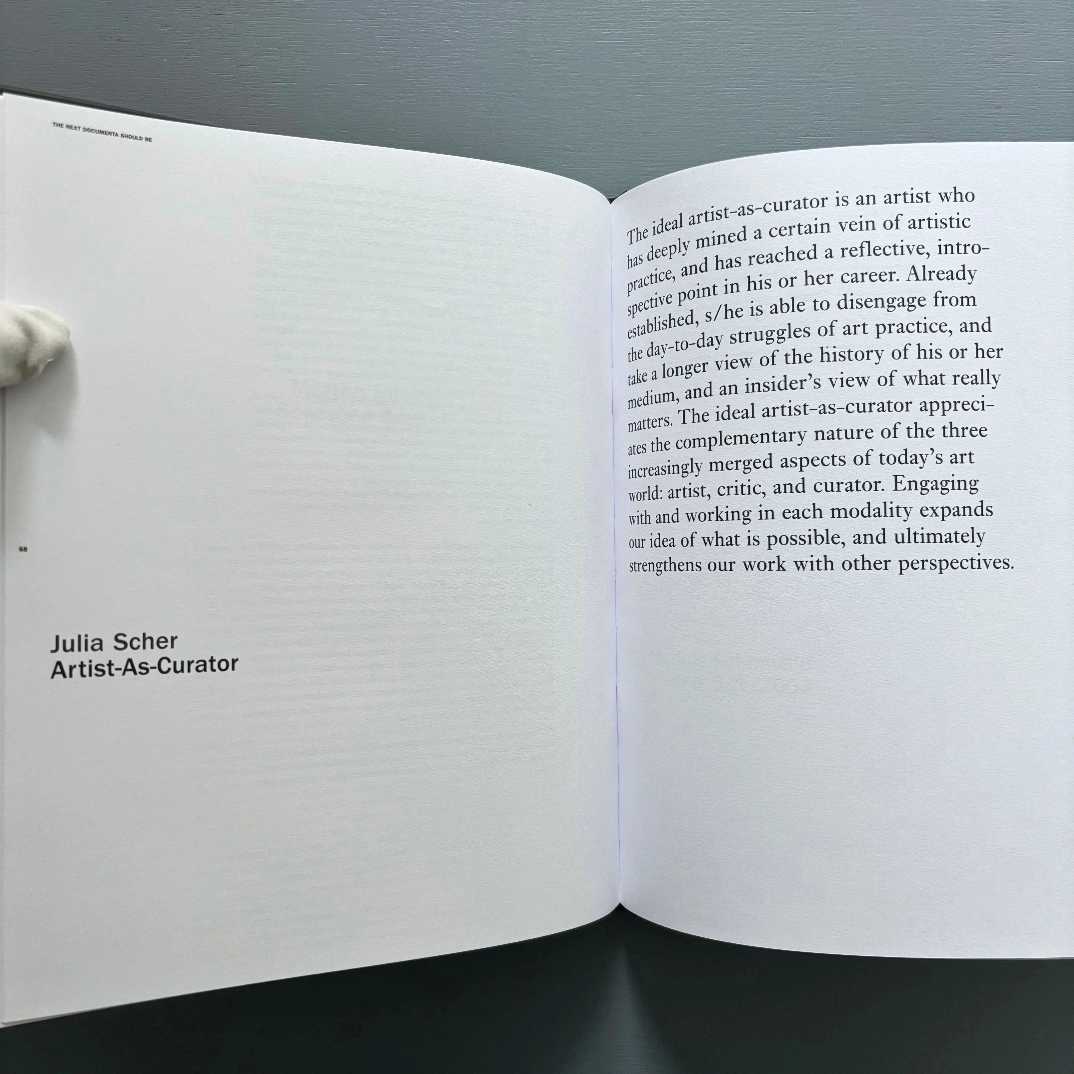 Jens Hoffmann - The Next Documenta Should Be Curated By An Artist - e-flux & Revolver 2004 - Image 6