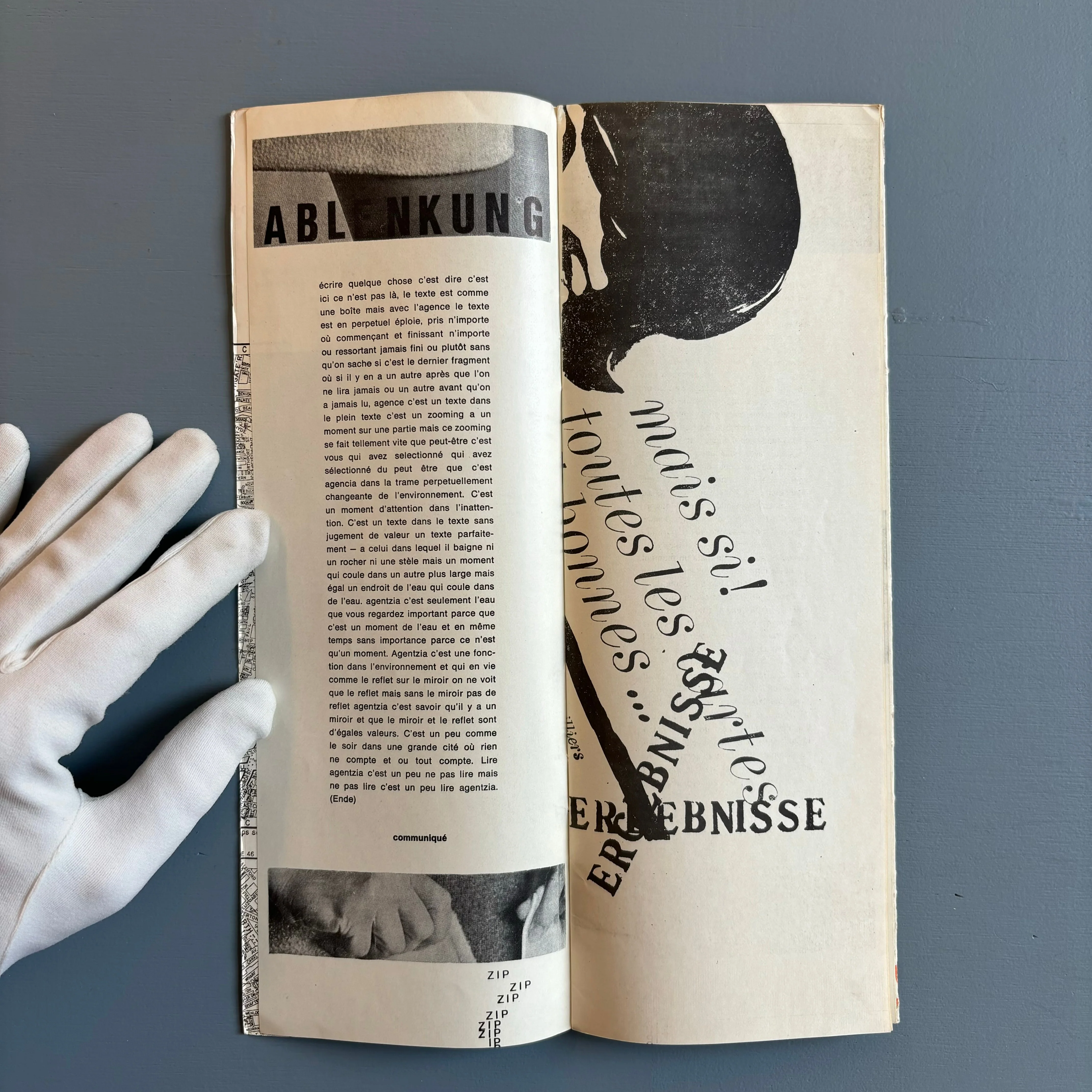 Jochen Gerz, Jean-Francois Bory - Agentzia 1 - Editions Agentzia 1969 - Image 7