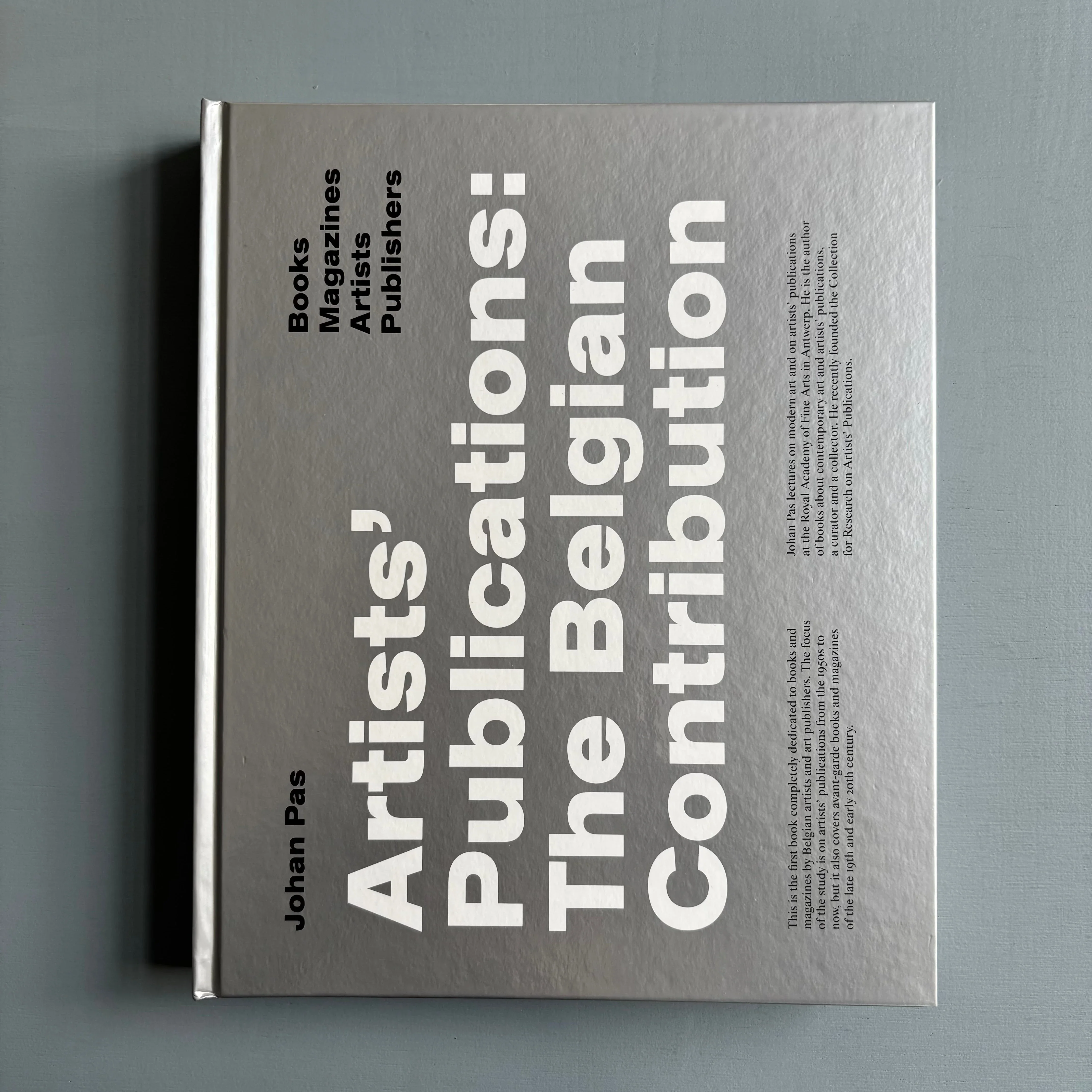 Johan Pas - Artists' Publications - Koenig Books 2017