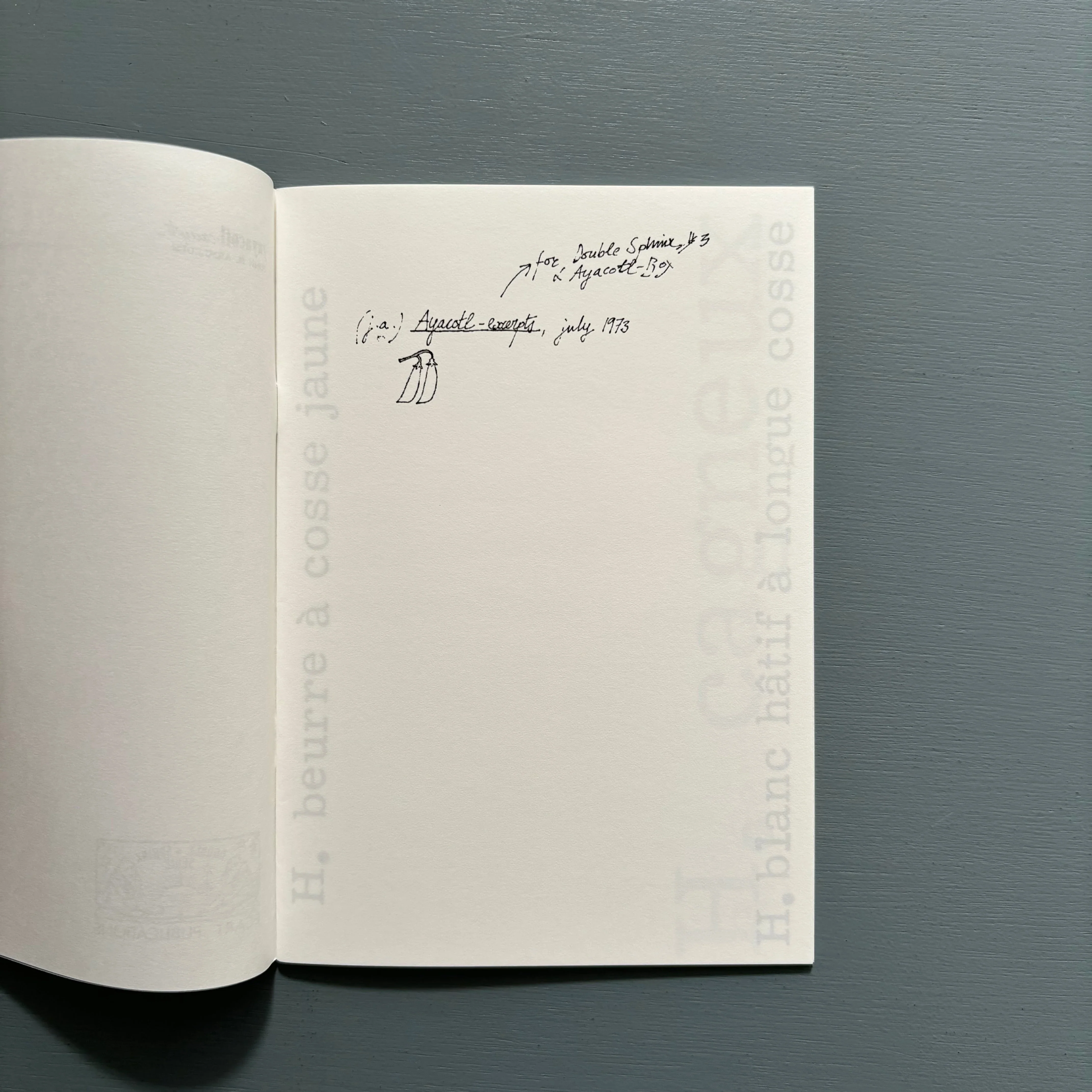 John Armleder - Ayacotl excerpts No. 3 - Nieves 2014 - Image 2