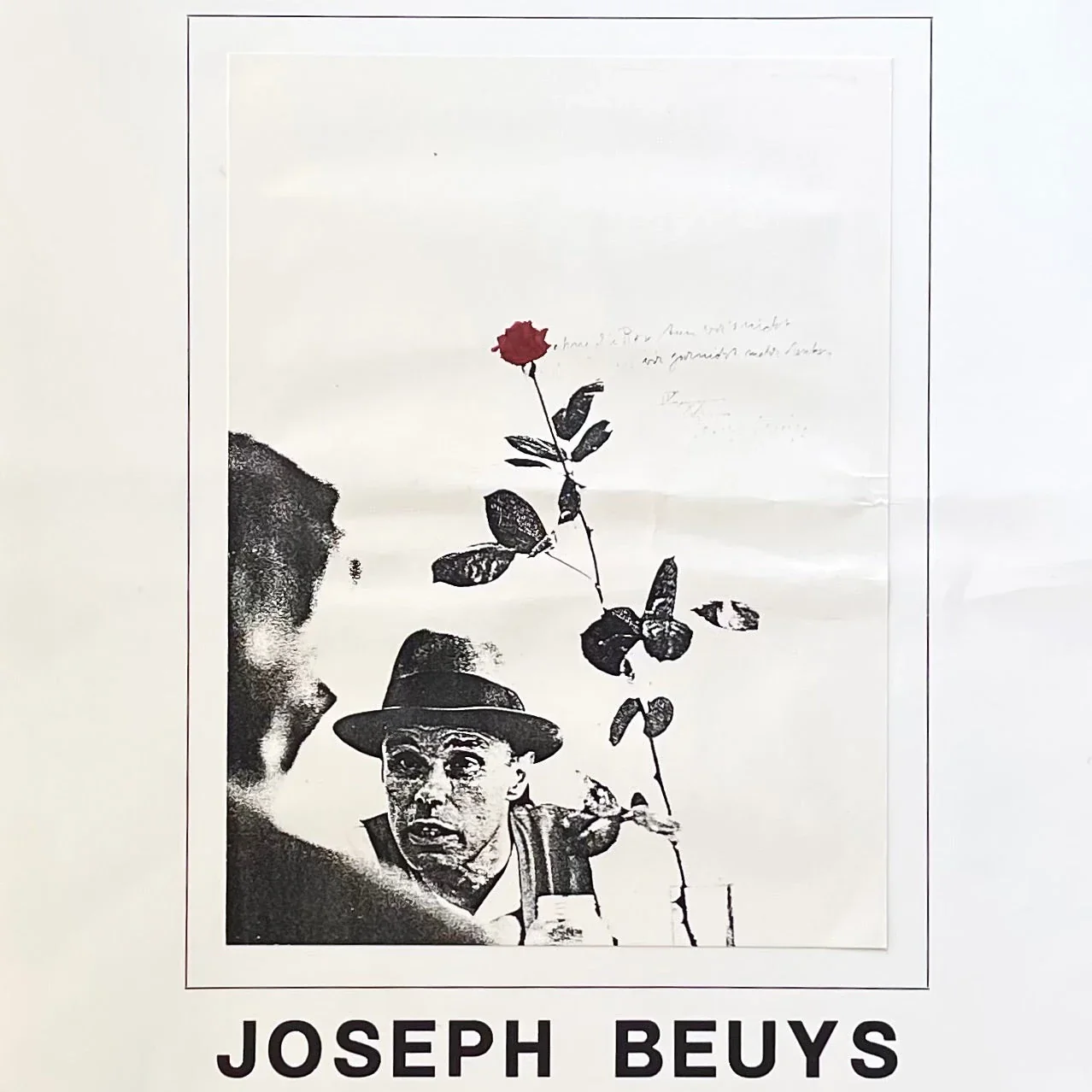 Joseph Beuys poster - Lo Spazio 1986 - Image 2