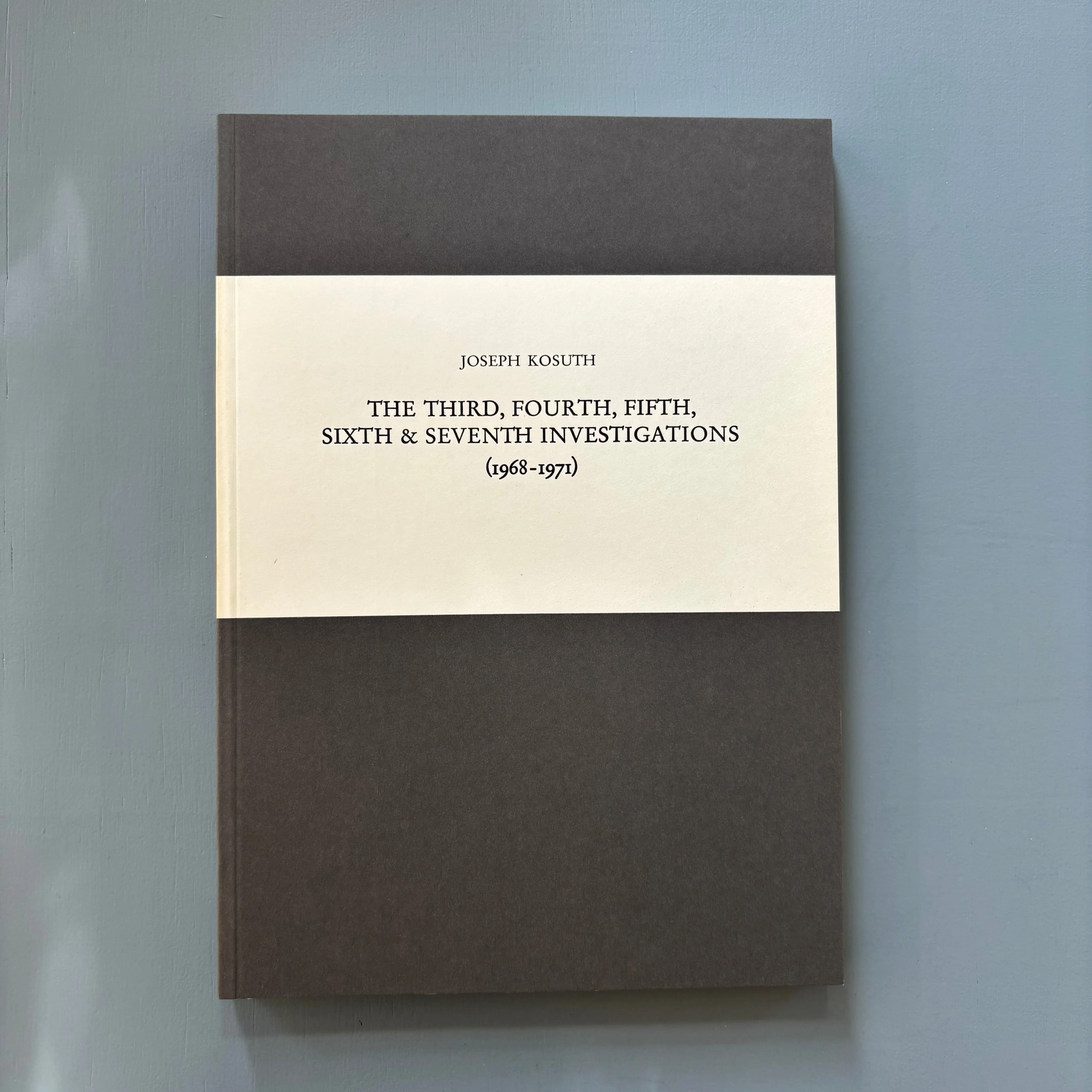 Joseph Kosuth - Investigationen über Kunst & Problemkreise Seit 1965 - Kunstmuseum Luzern 1973 - Image 5