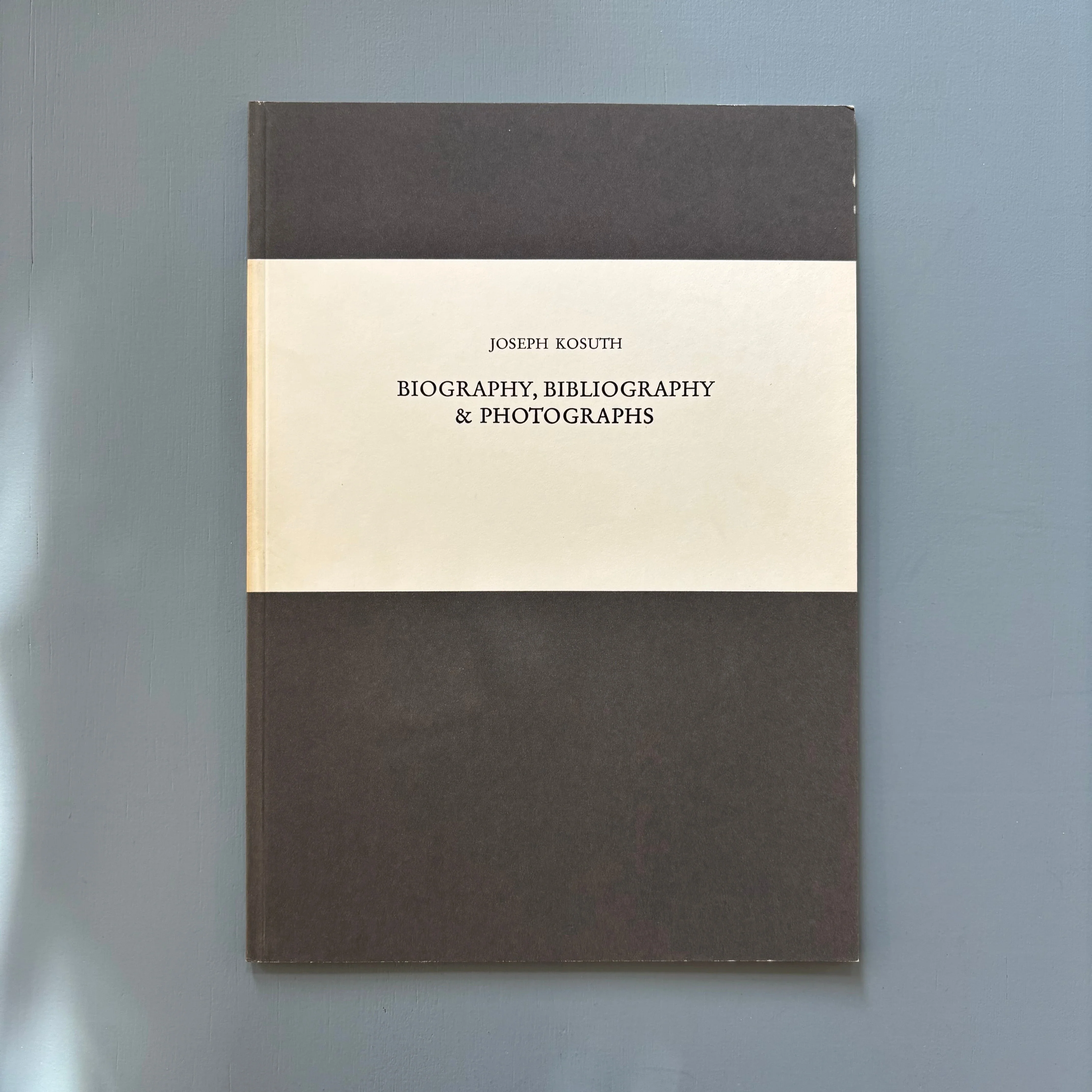 Joseph Kosuth - Investigationen über Kunst & Problemkreise Seit 1965 - Kunstmuseum Luzern 1973 - Image 7