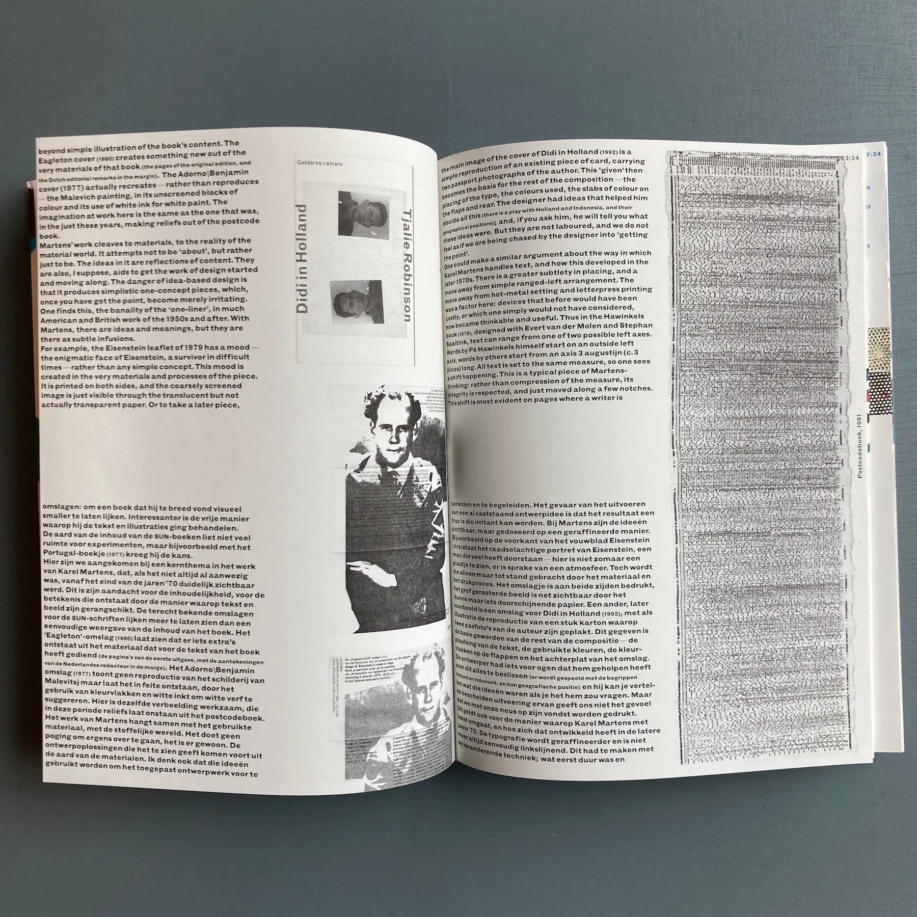 Karel Martens (signed) - Printed Matter/Drukwerk - Hyphen Press 1996 - Image 10