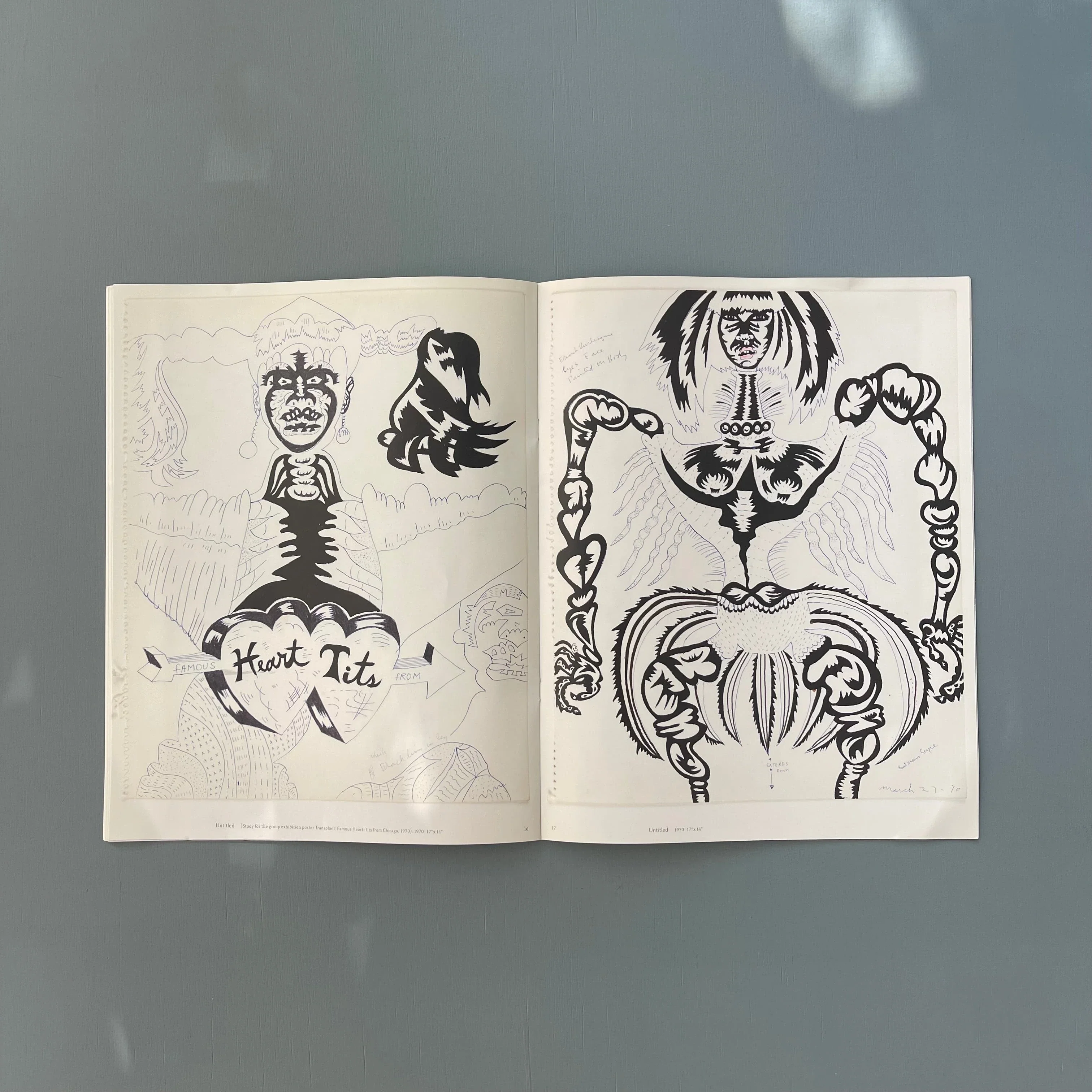 Karl Wirsum - Drawings 1967-1970 - PictureBox 2010 - Image 10