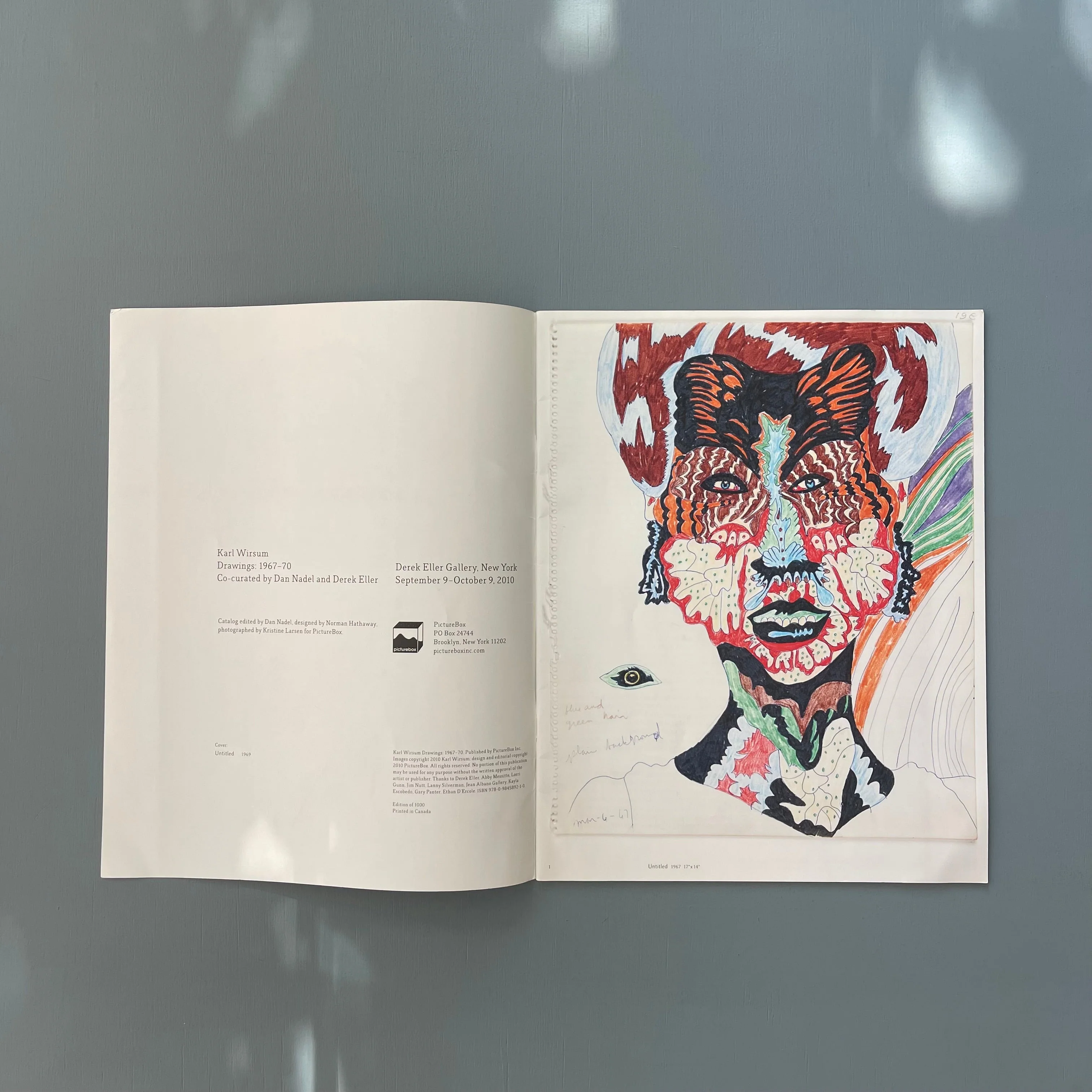 Karl Wirsum - Drawings 1967-1970 - PictureBox 2010 - Image 2