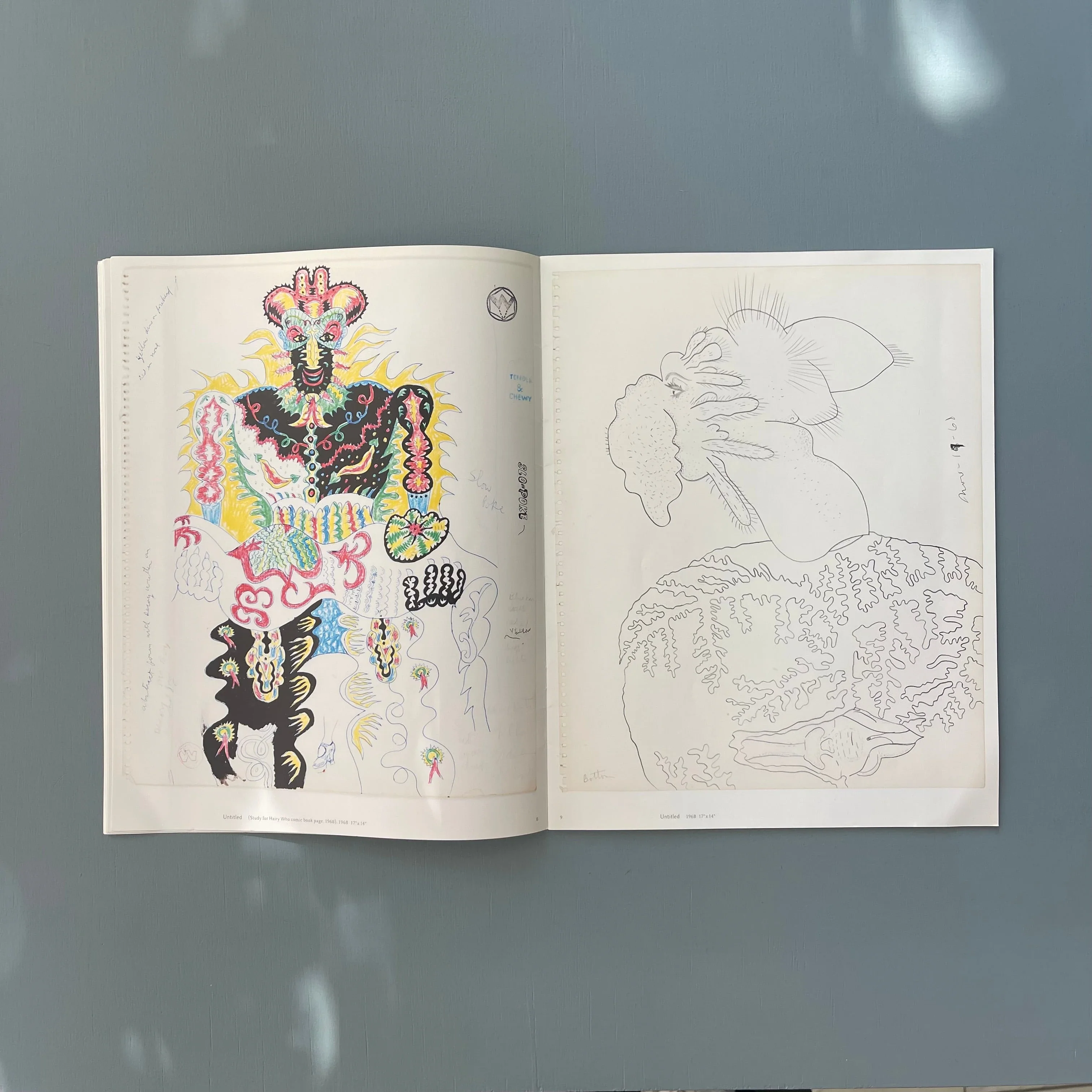 Karl Wirsum - Drawings 1967-1970 - PictureBox 2010 - Image 6