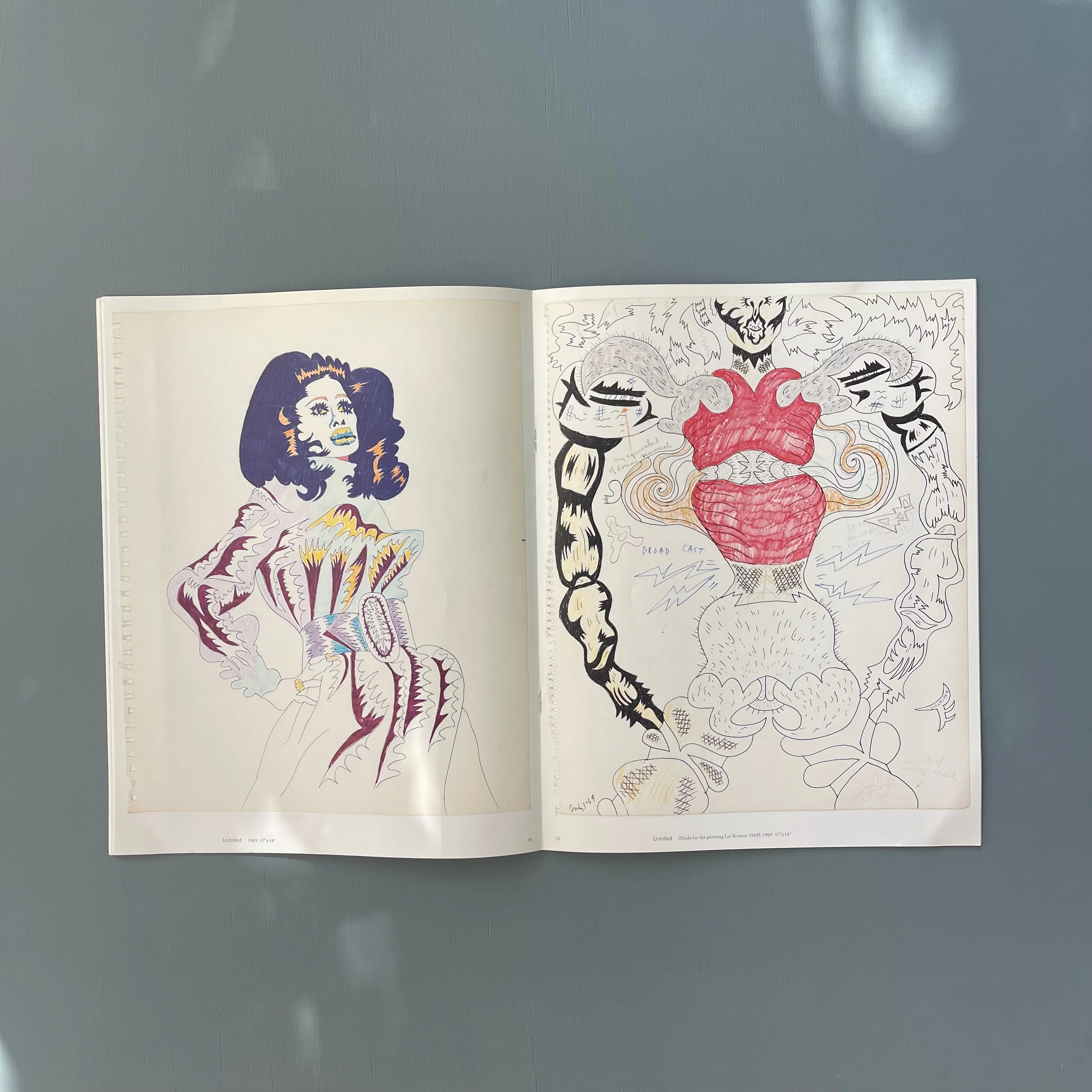 Karl Wirsum - Drawings 1967-1970 - PictureBox 2010 - Image 9