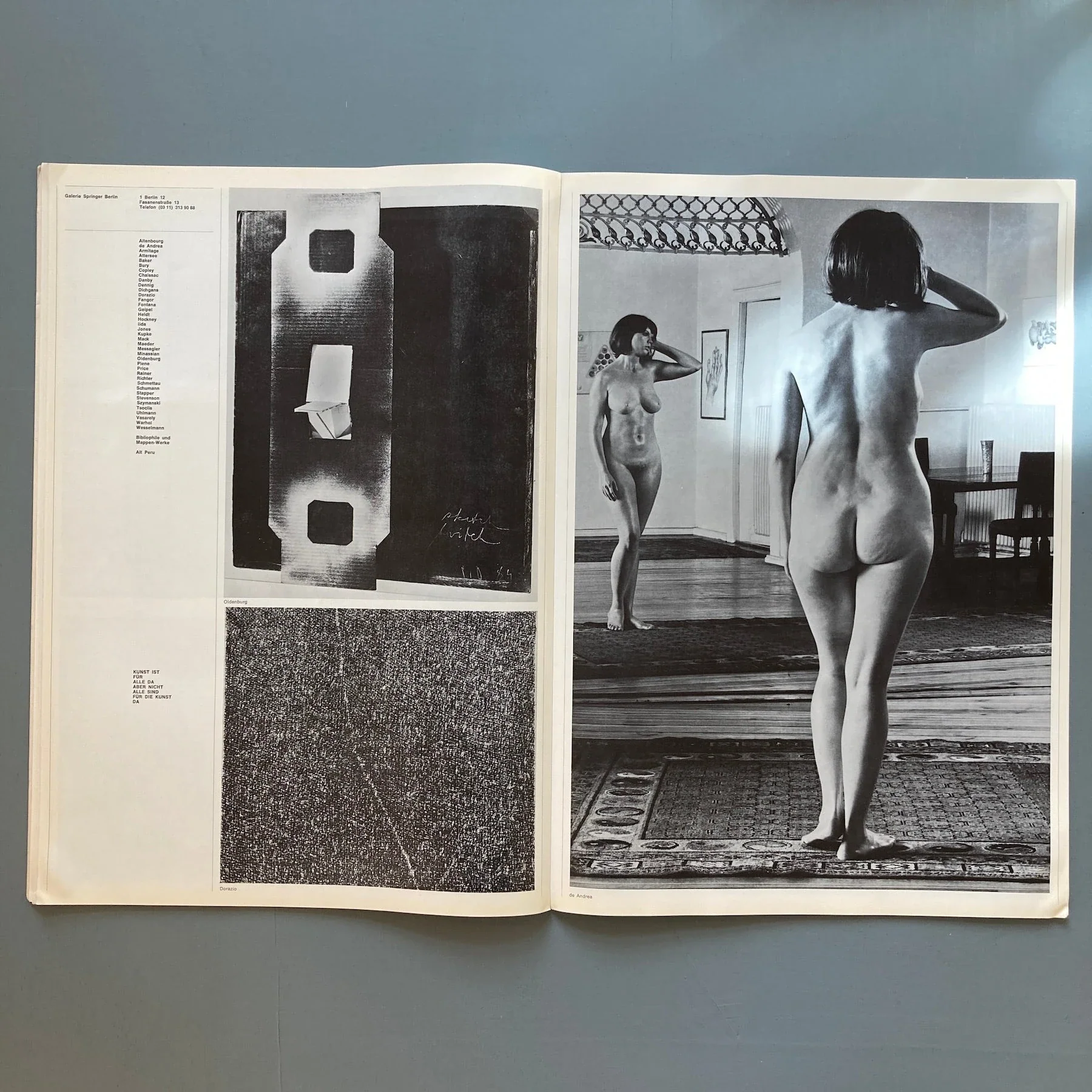 Kölner Kunst Markt 71 - Cologne Art Fair catalogue - 1971 - Image 7