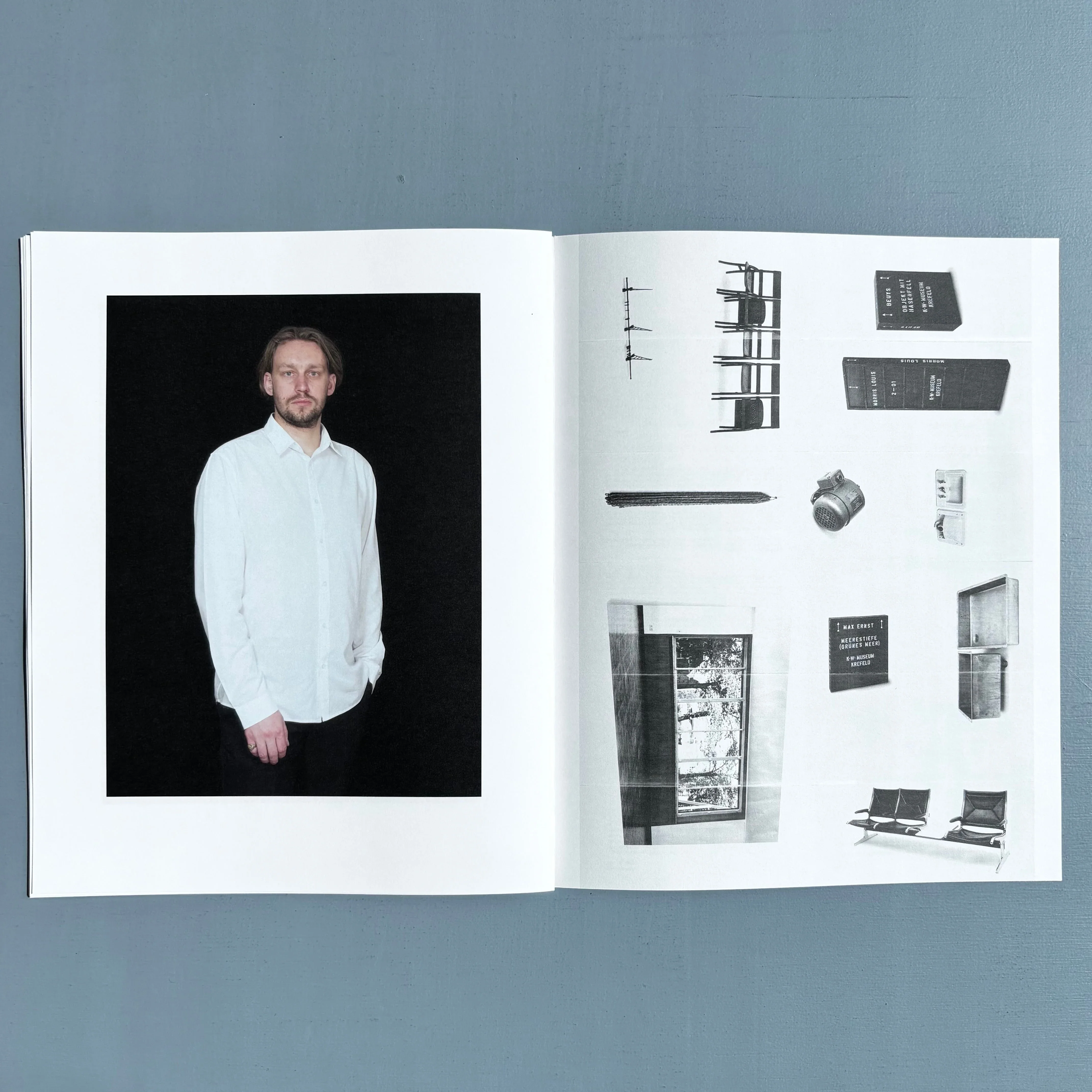 Kristien Daem - Pictures that line the walls-portrait series IV - self-published 2025 - Image 13