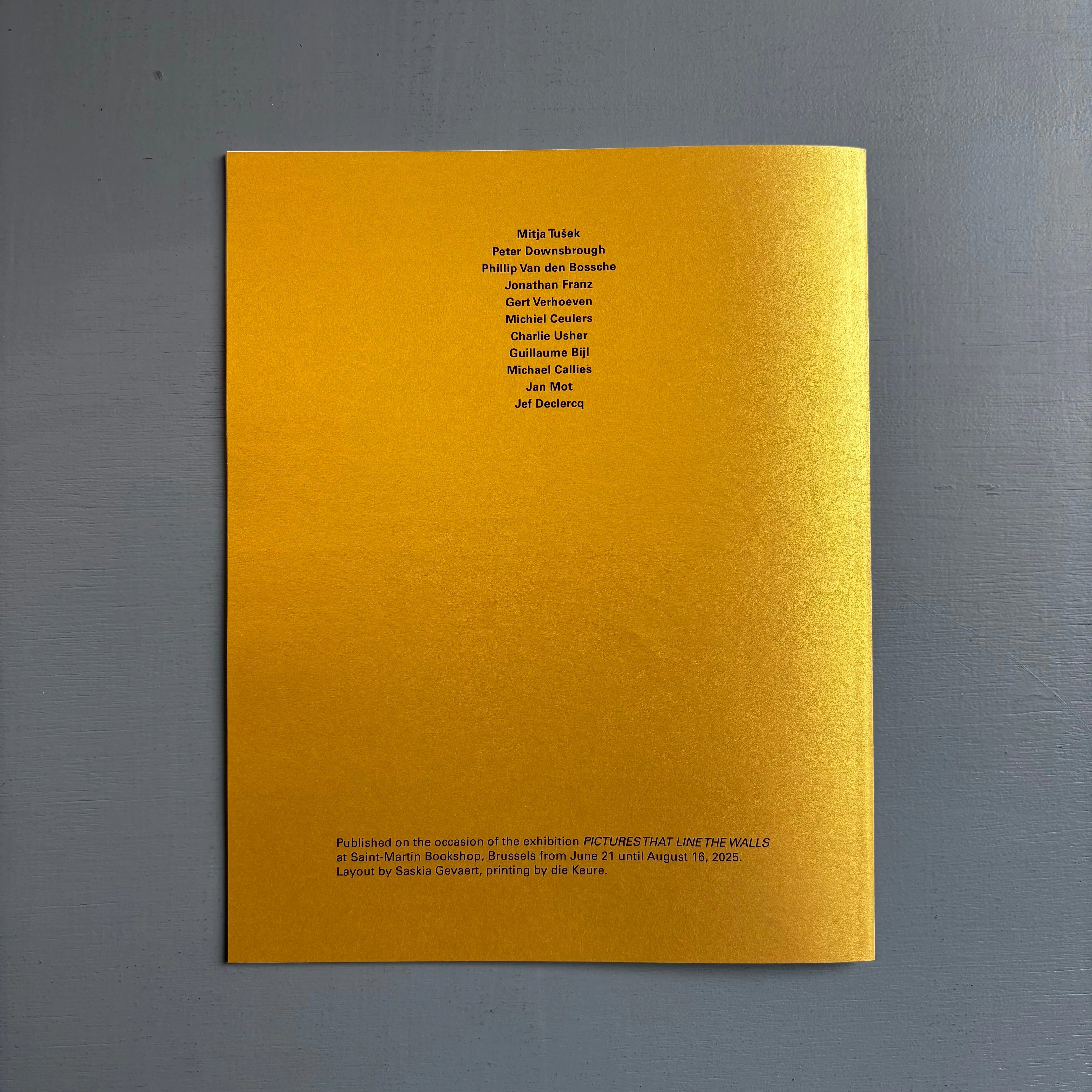 Kristien Daem - Pictures that line the walls-portrait series IV - self-published 2025 - Image 15